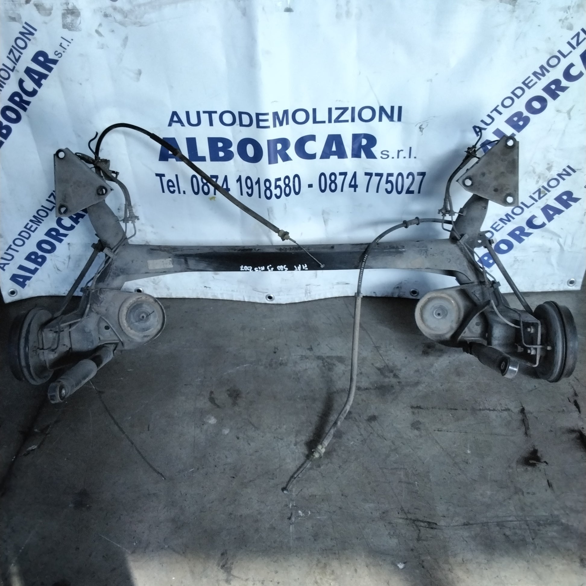 Ponte posteriore fiat 500 1.3 multijet anno 2007
