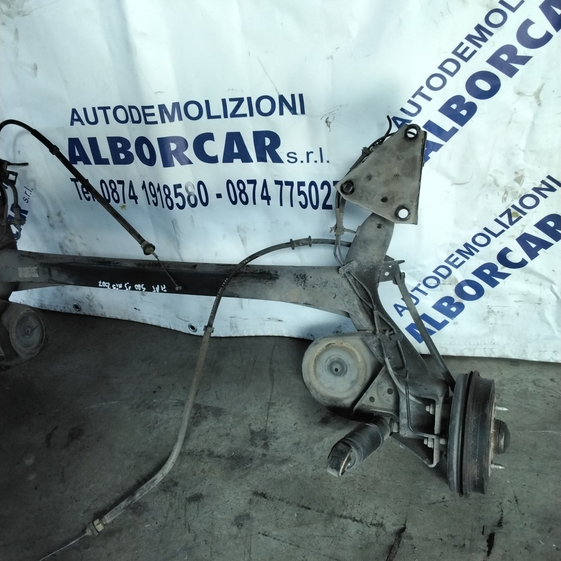 Ponte posteriore fiat 500 1.3 multijet anno 2007