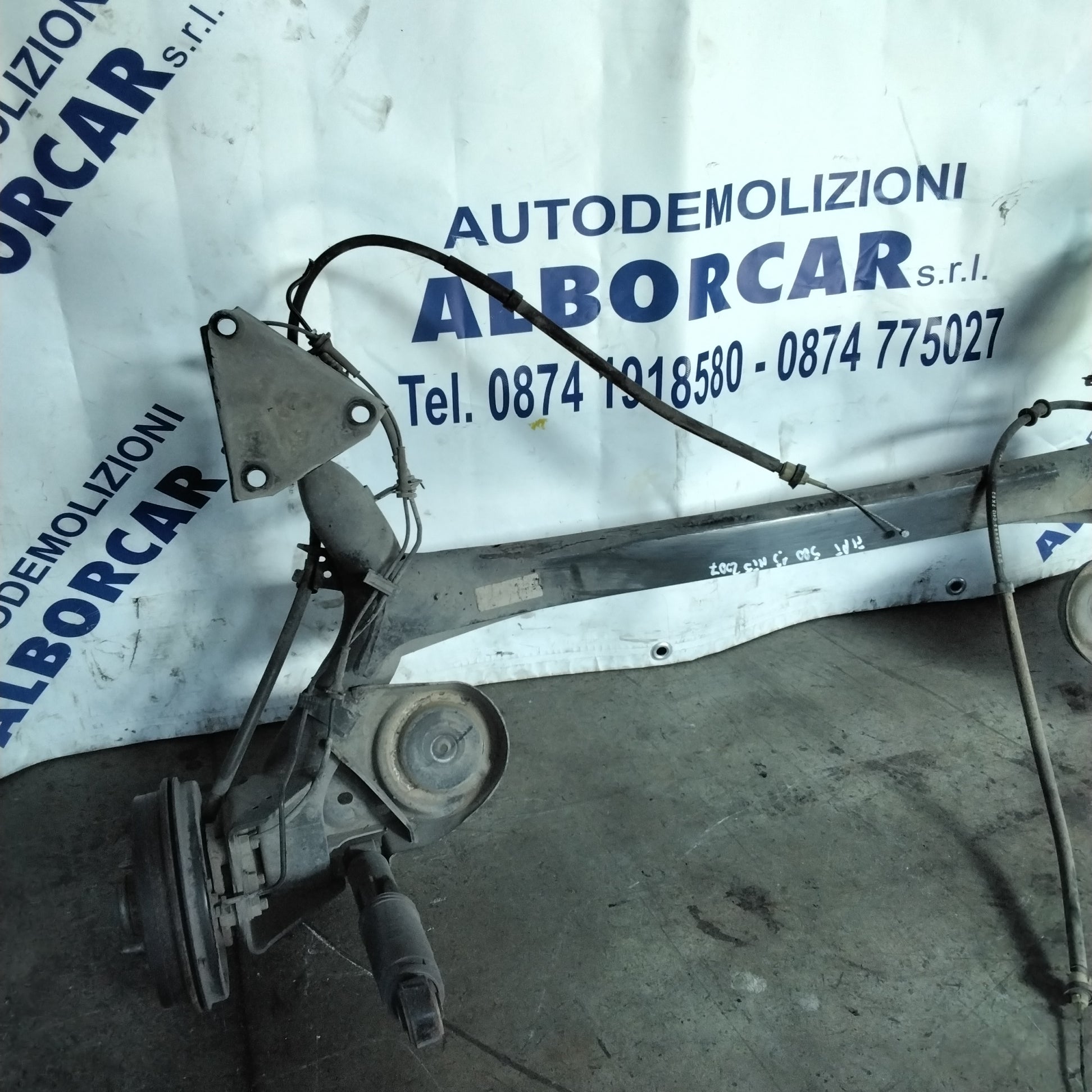Ponte posteriore fiat 500 1.3 multijet anno 2007