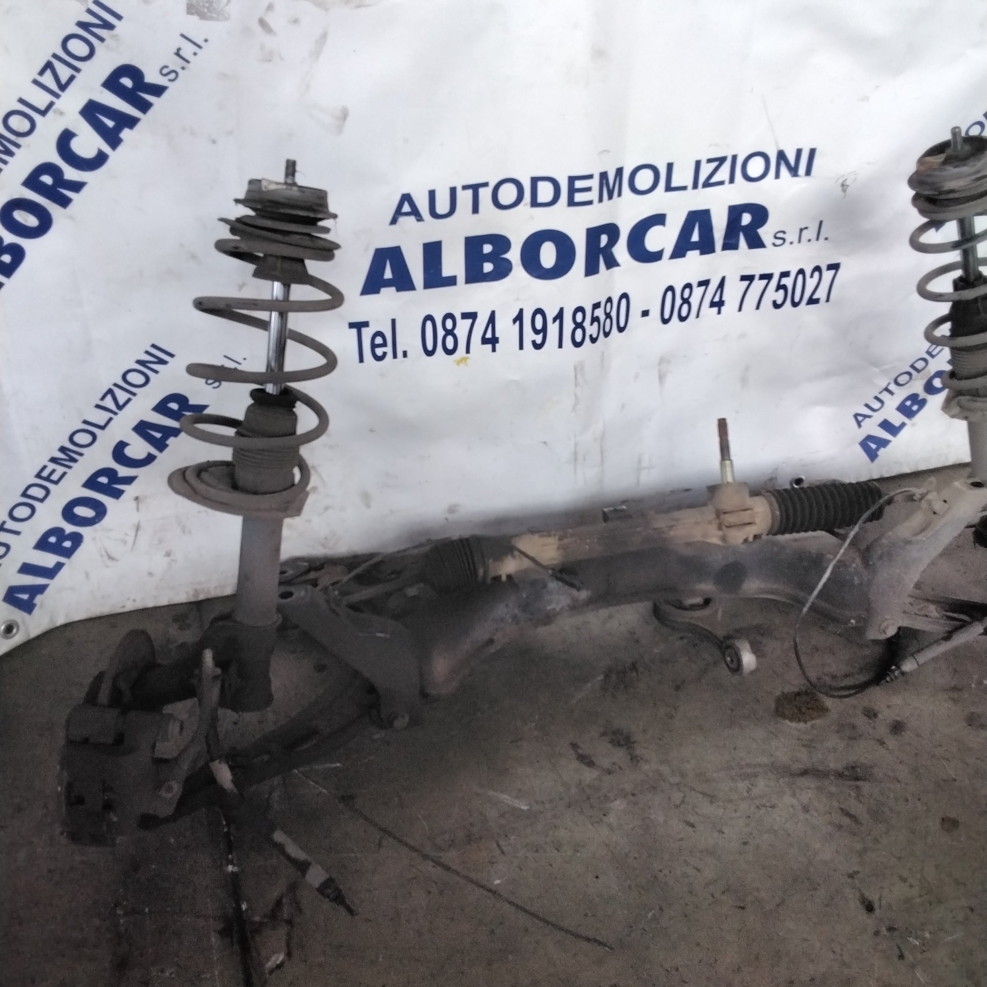 Ponte assale anteriore fiat punto 3 serie 1.2 benzina anno 2004