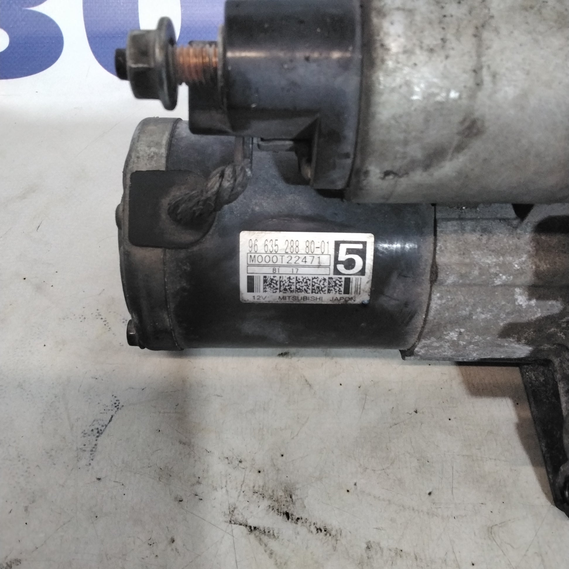 Motorino avviamento peugeot partner 1.6 hdi anno 2011 codice:9663528880