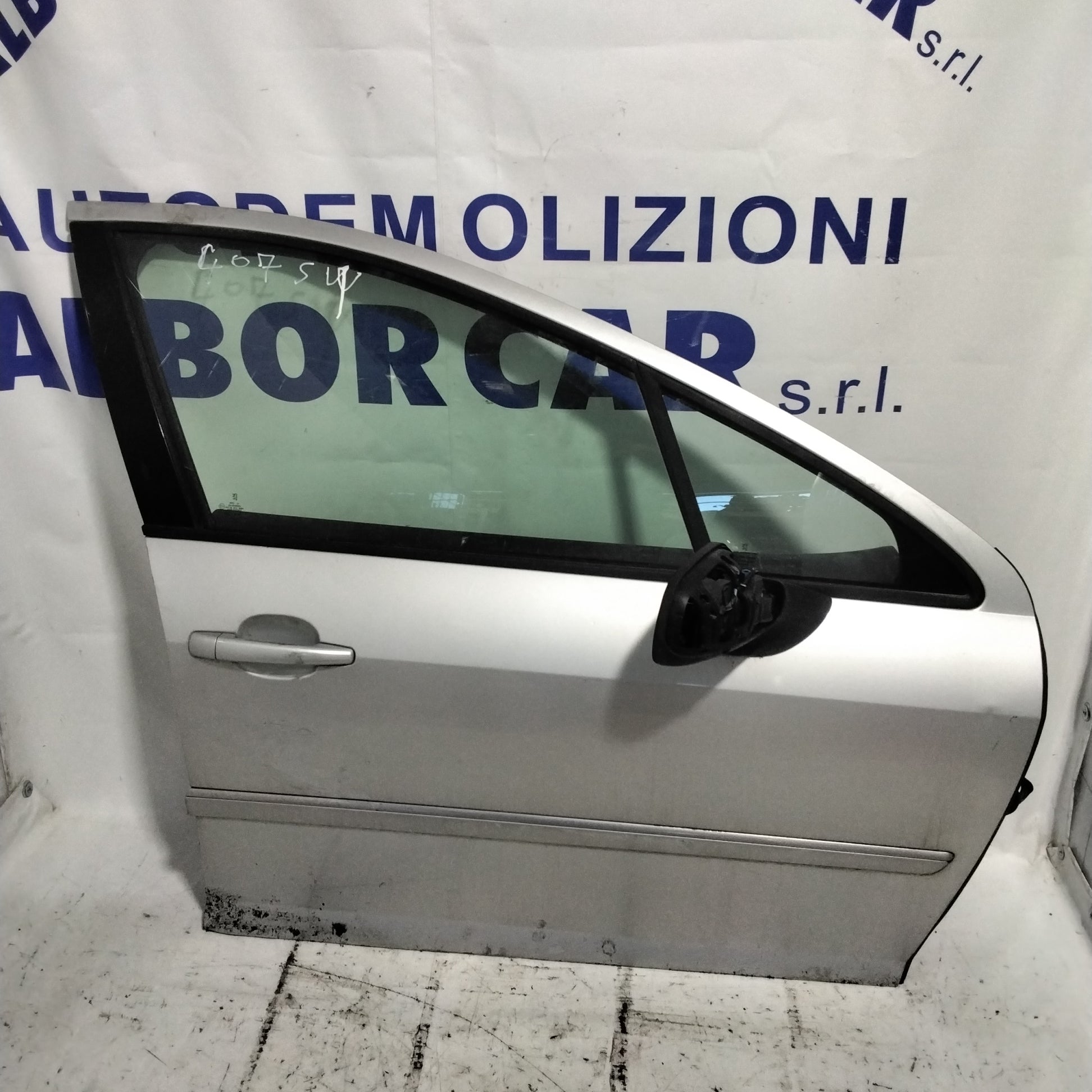 front right door (complete) peugeot 407 sw year 2008