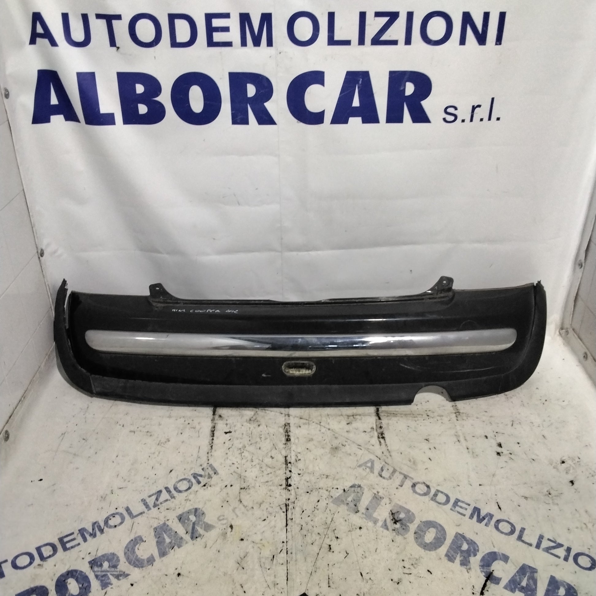 Paraurti posteriore mini cooper anno 2002