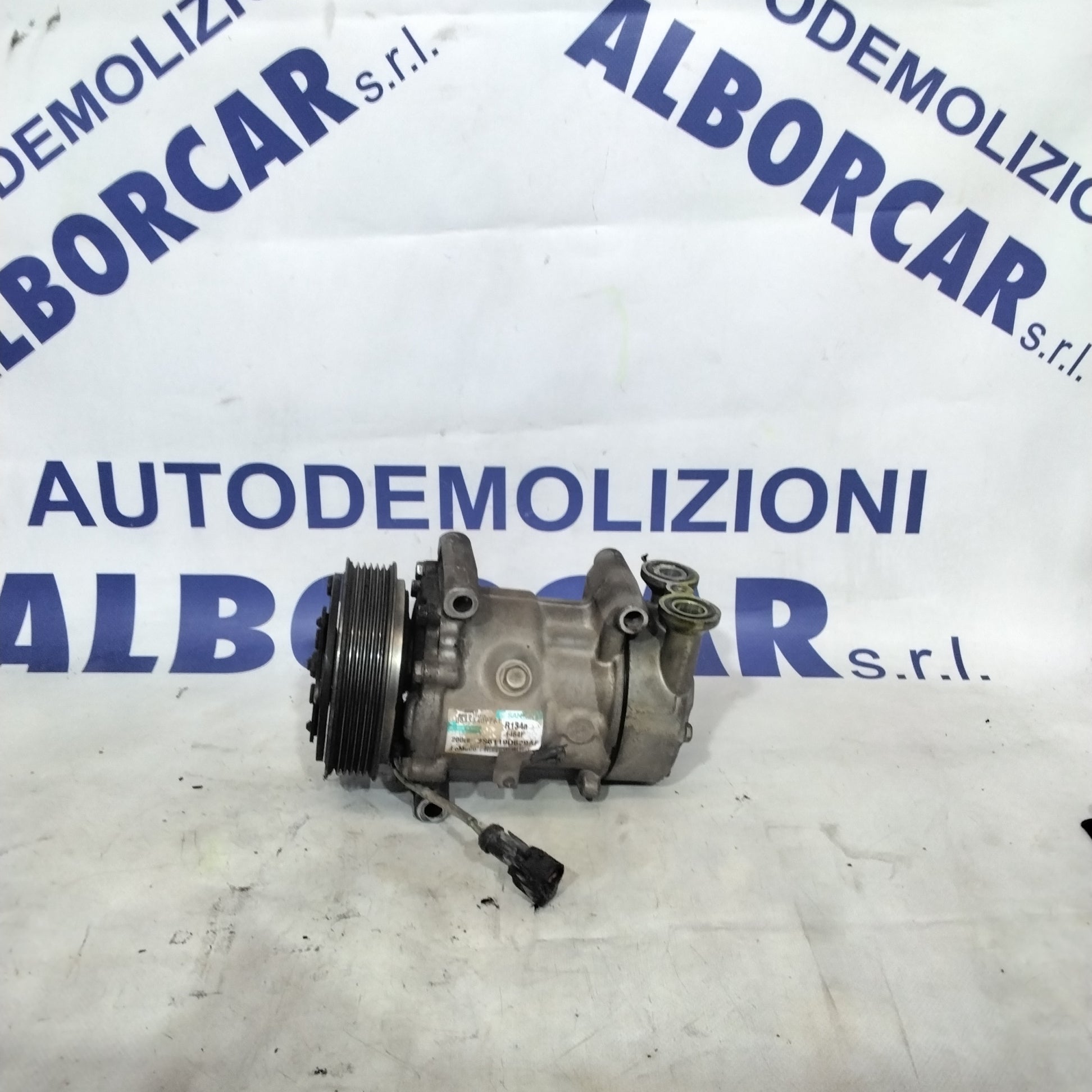 Compressore aria condizionata ford fiesta 1.4 hdi anno 2007 codice:2S6119D629AF