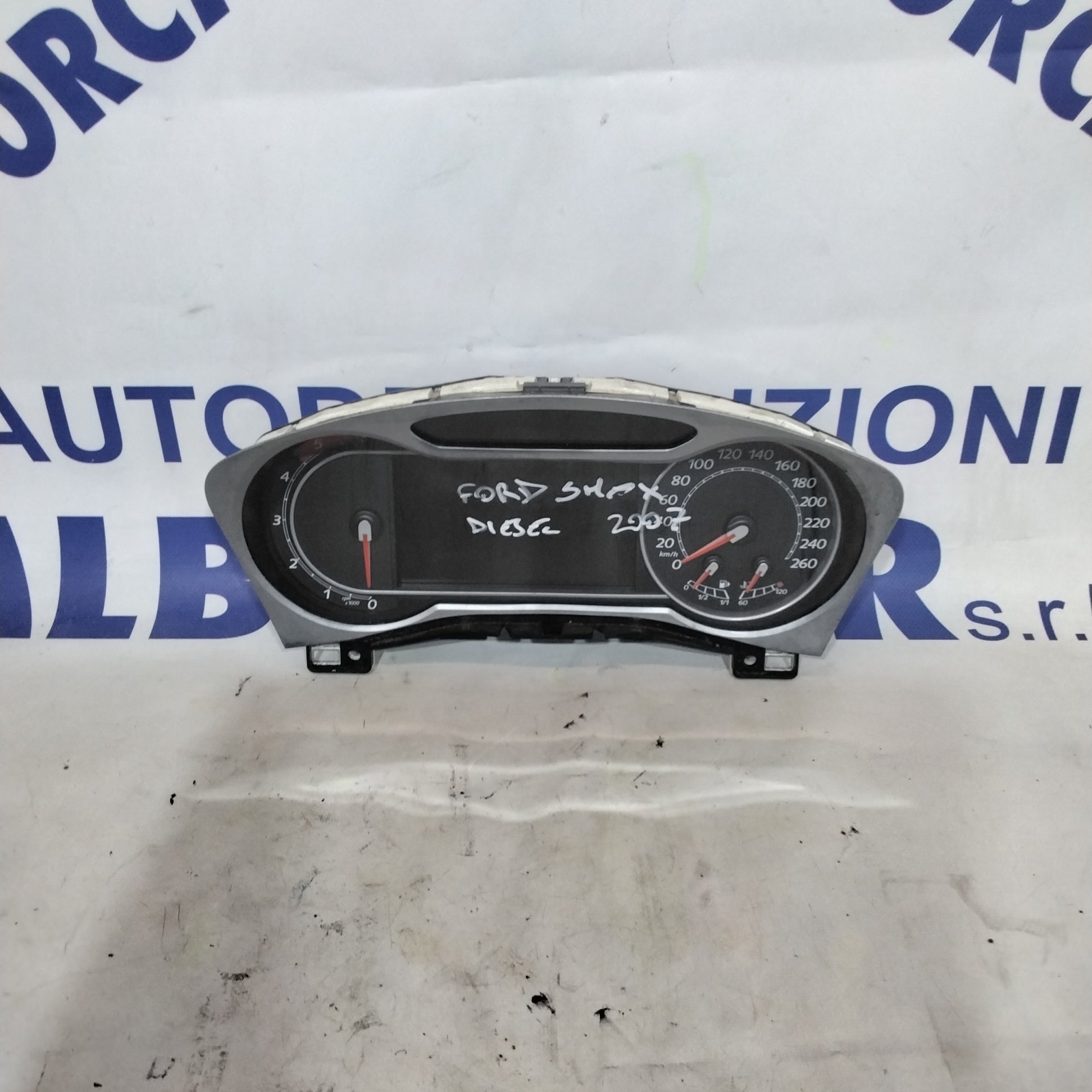 Cuadro de instrumentos / velocímetro Ford S-Max diésel año 2007 código: 7M2T10849GF