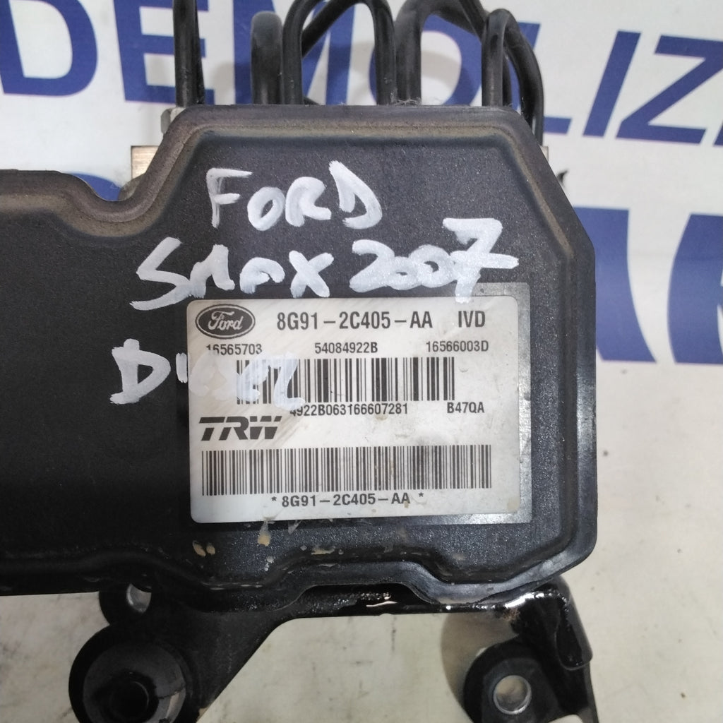Pompa centralina abs ford S-max 2.0 diesel anno 2007codice:8G912C405AA