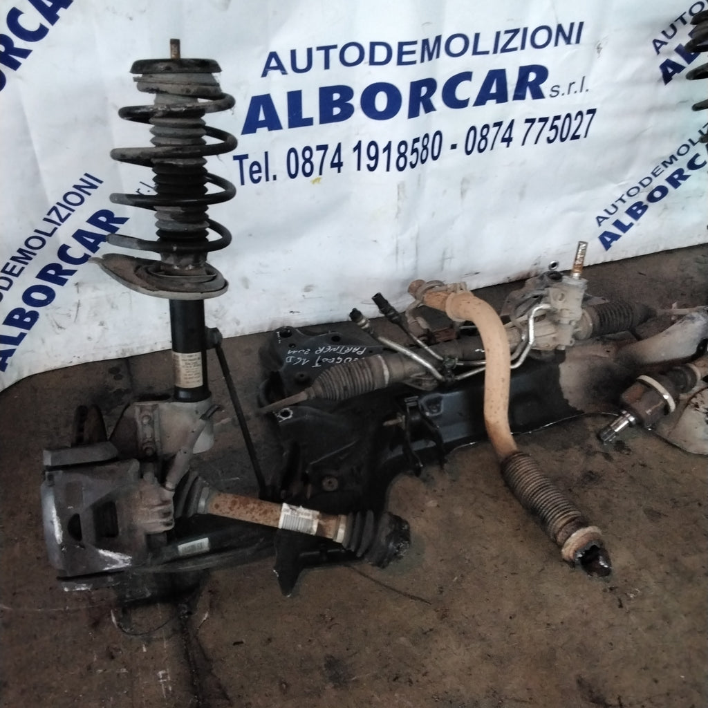 Ponte assale anteriore (COMPLETO) peugeot partner 1.6 diesel anno 2011