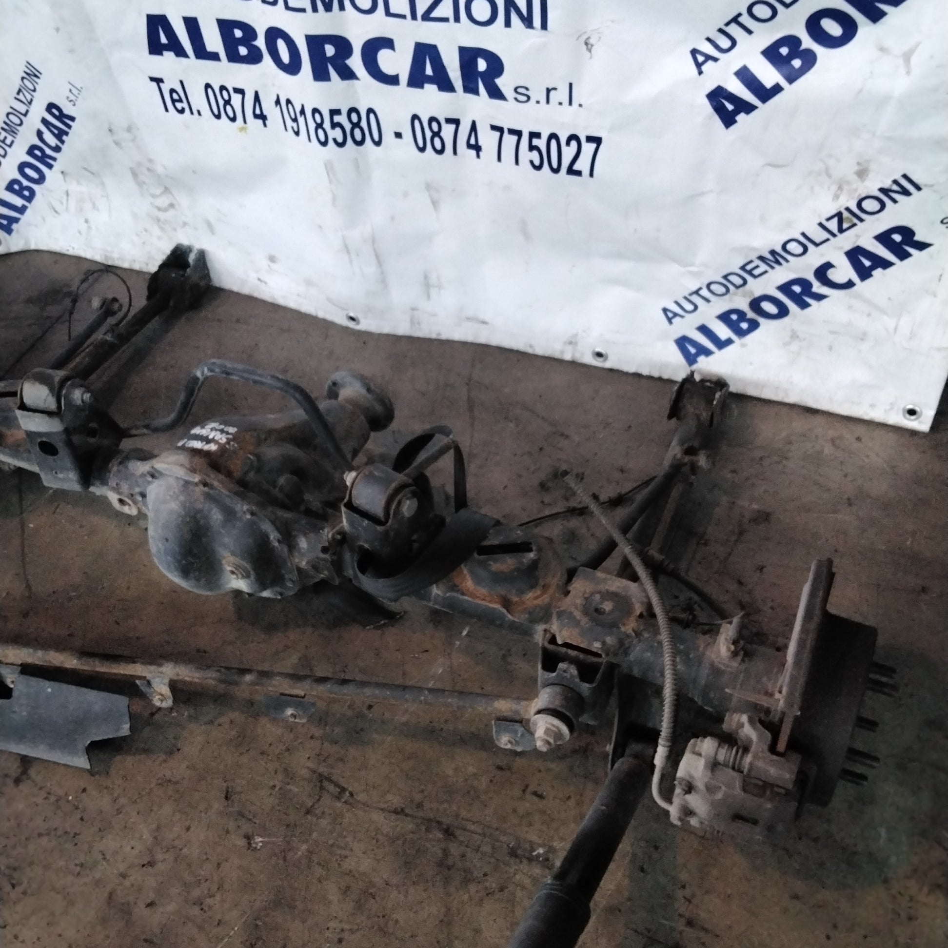Eje trasero SsangYong Kyron 4x4 año 2007