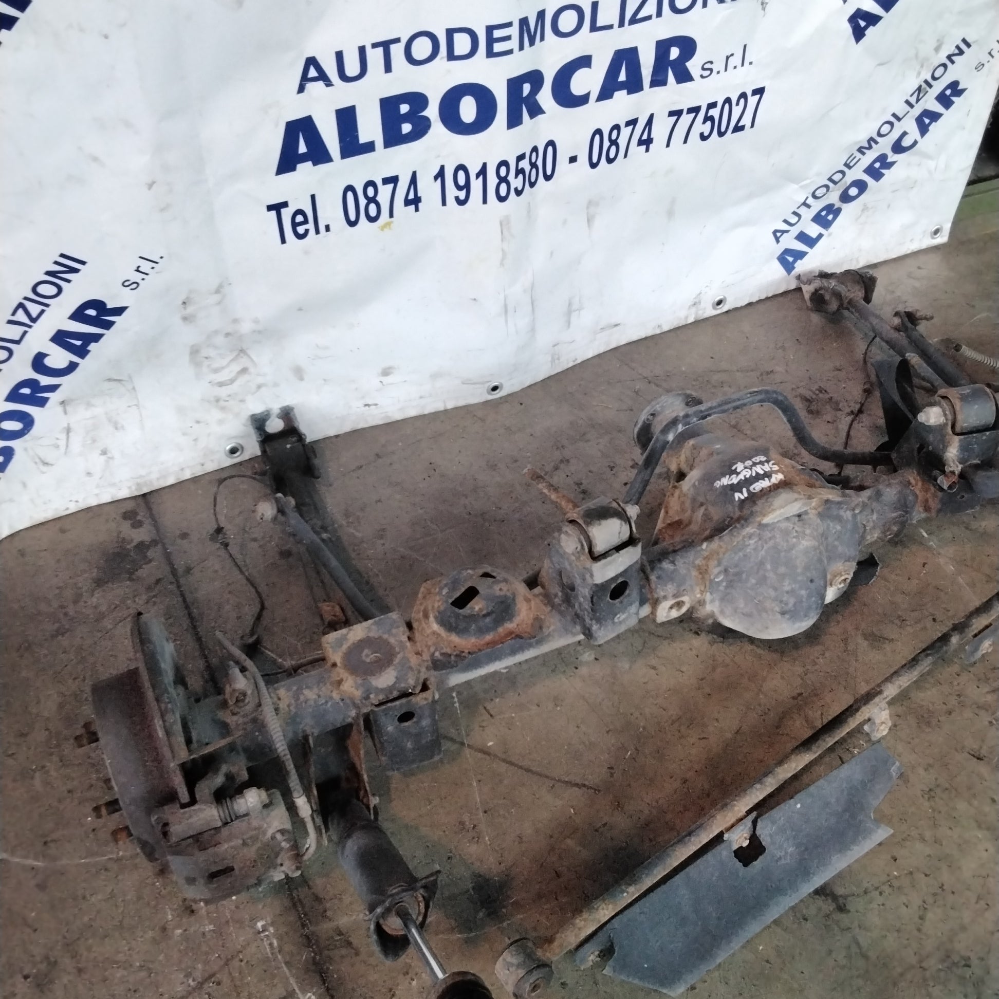 Eje trasero SsangYong Kyron 4x4 año 2007