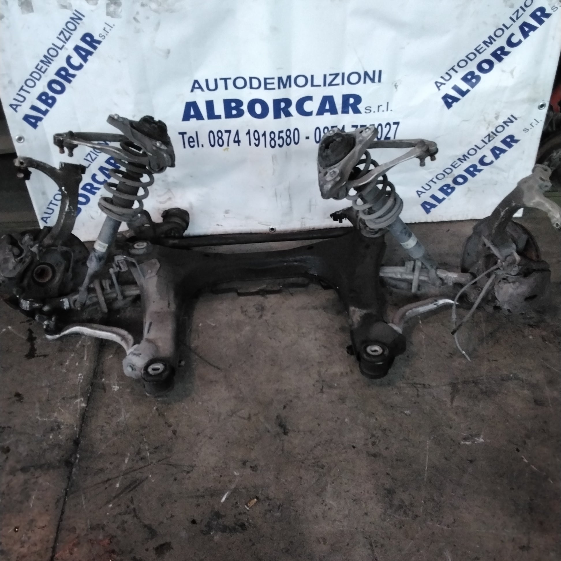 Ponte assale anteriore (COMPLETO) audi a4 b6 1.9 tdi anno 2003
