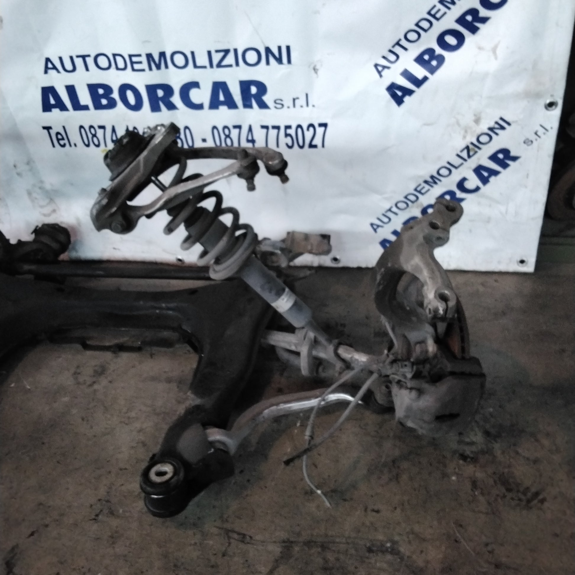 Ponte assale anteriore (COMPLETO) audi a4 b6 1.9 tdi anno 2003