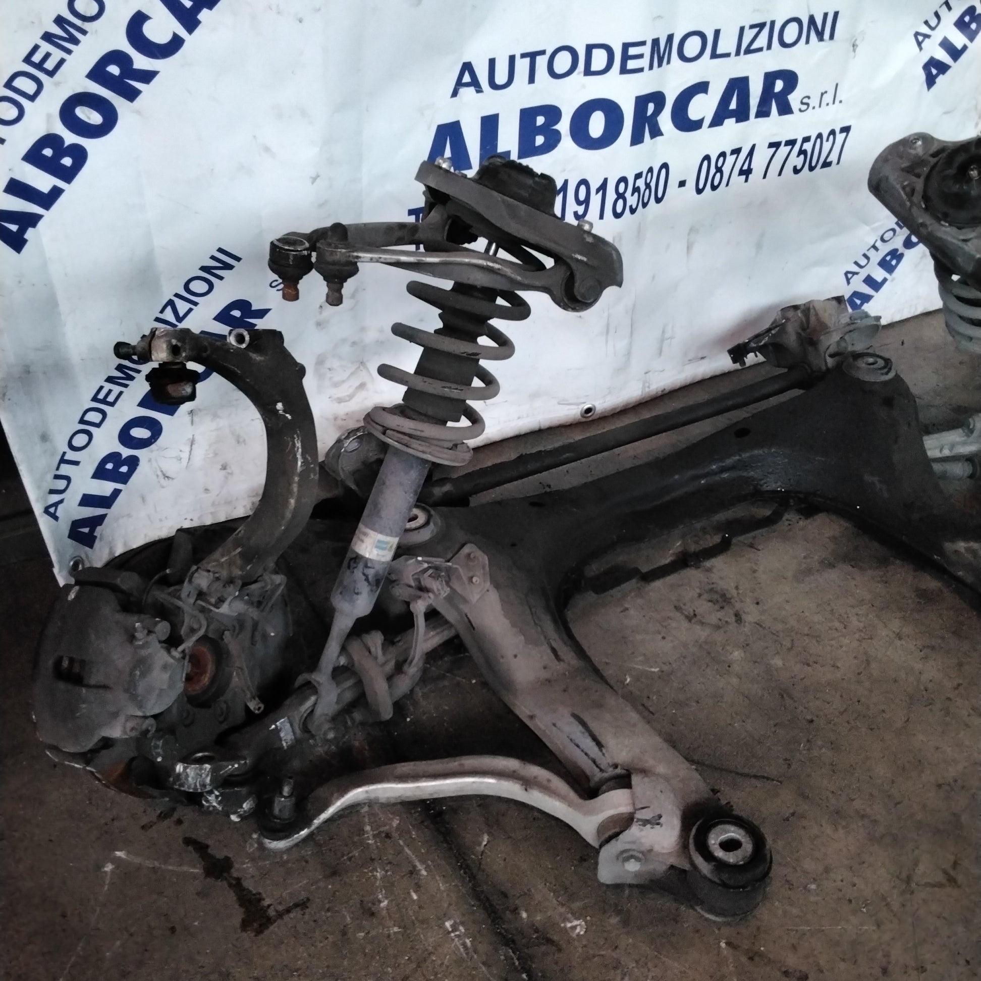 Ponte assale anteriore (COMPLETO) audi a4 b6 1.9 tdi anno 2003