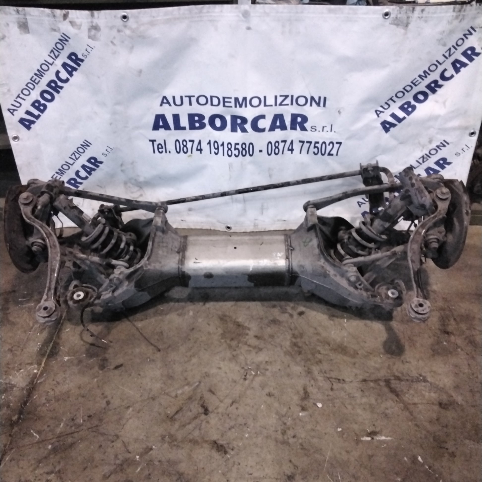 Ponte posteriore (COMPLETO) peugeot 407 diesel anno 2003