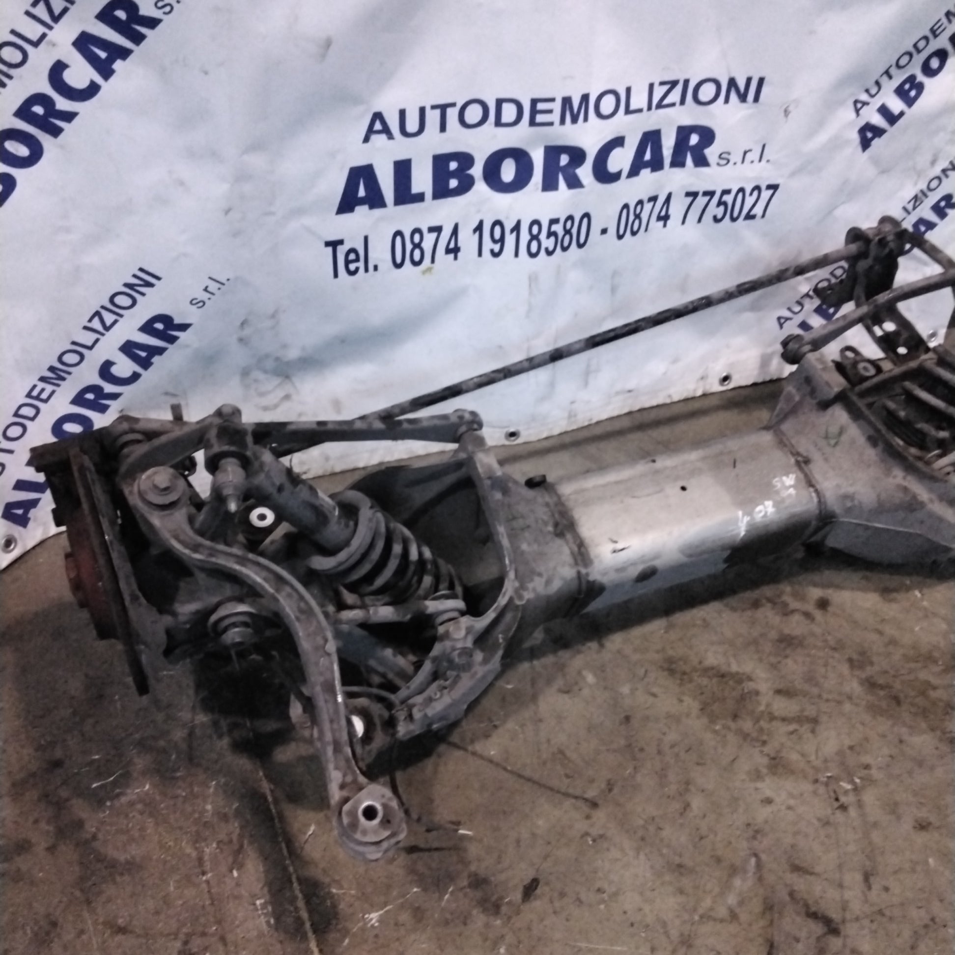Ponte posteriore (COMPLETO) peugeot 407 diesel anno 2003