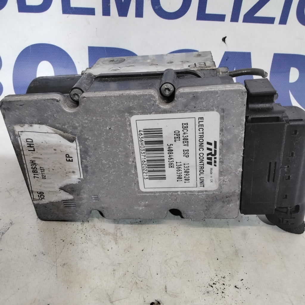 Bomba de la unidad ABS Opel Vectra 2.2 diésel año 2002 código: 54084636H