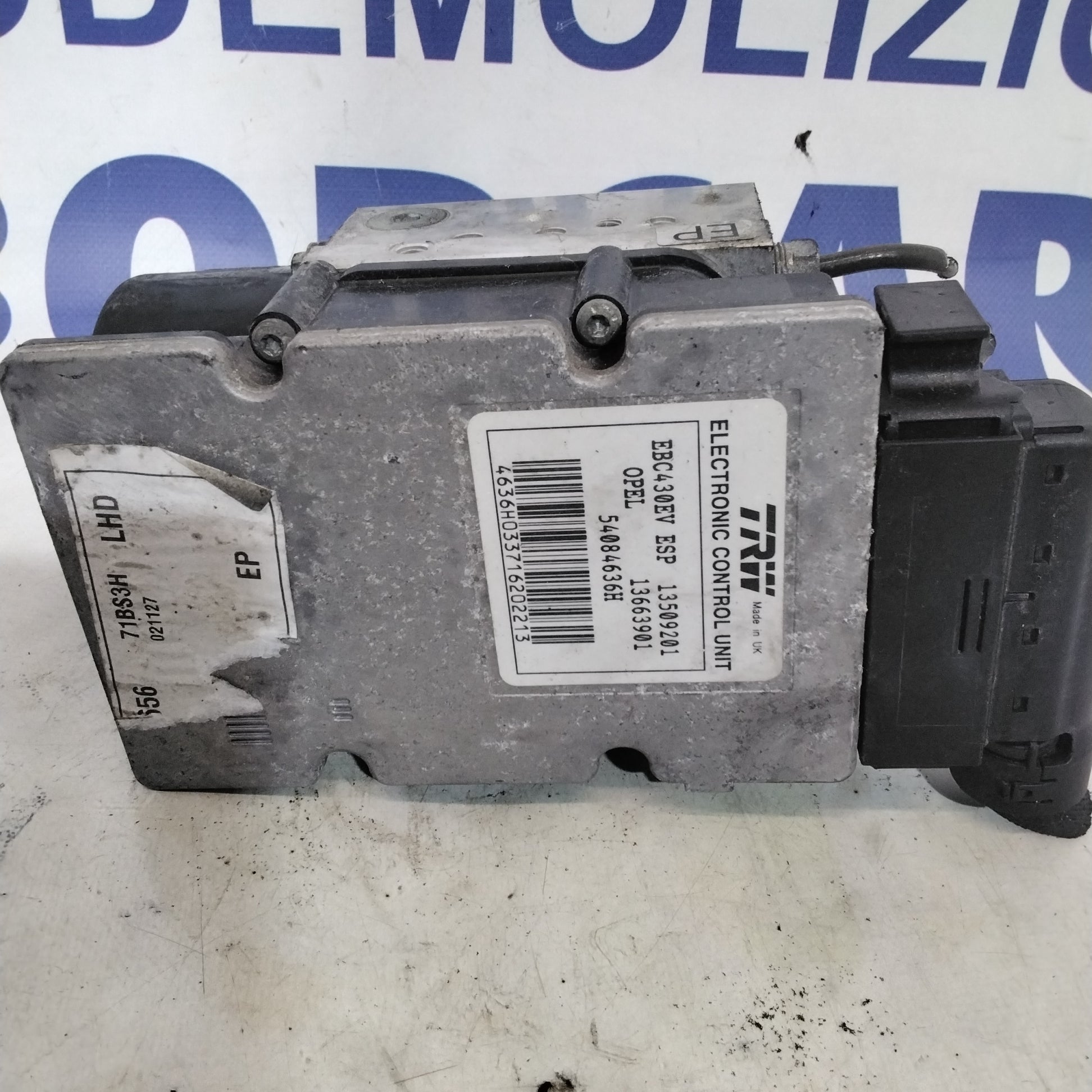 Bomba de la unidad ABS Opel Vectra 2.2 diésel año 2002 código: 54084636H