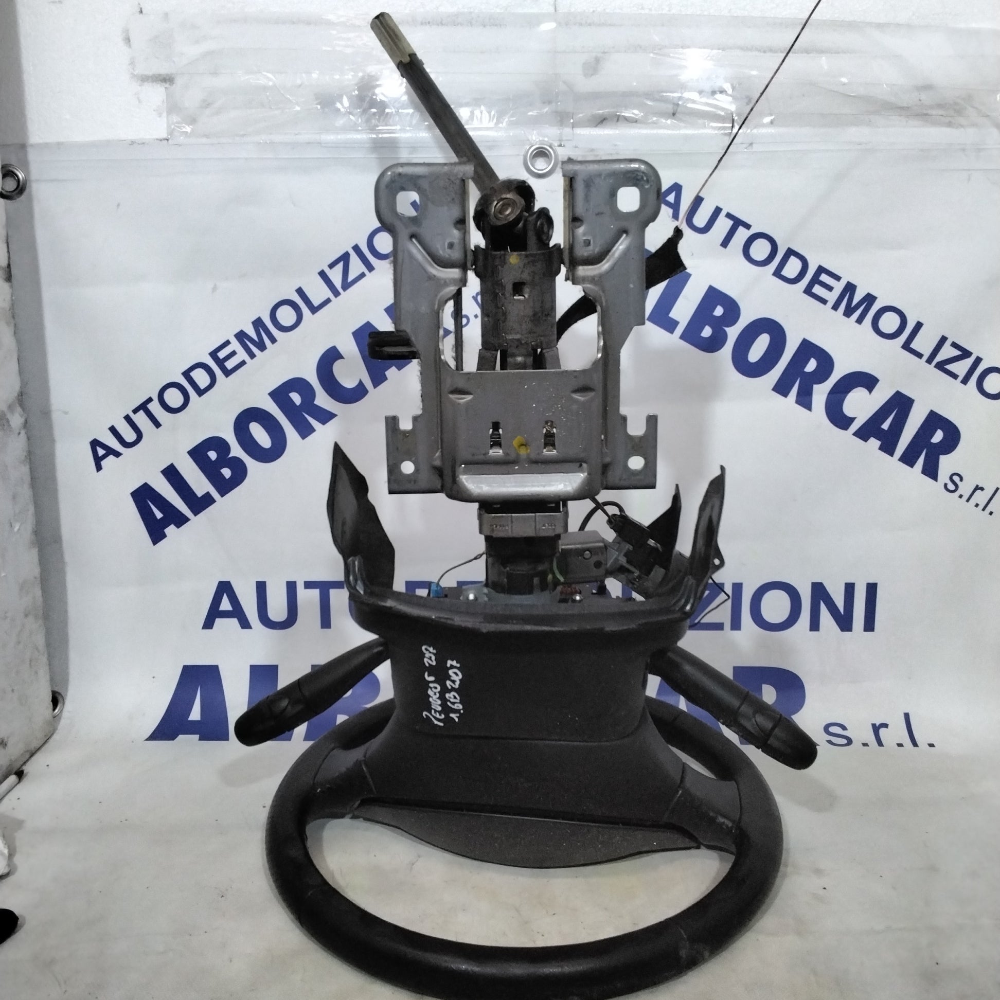 Canna sterzo completa peugeot 207 1.6 benzina anno 2007