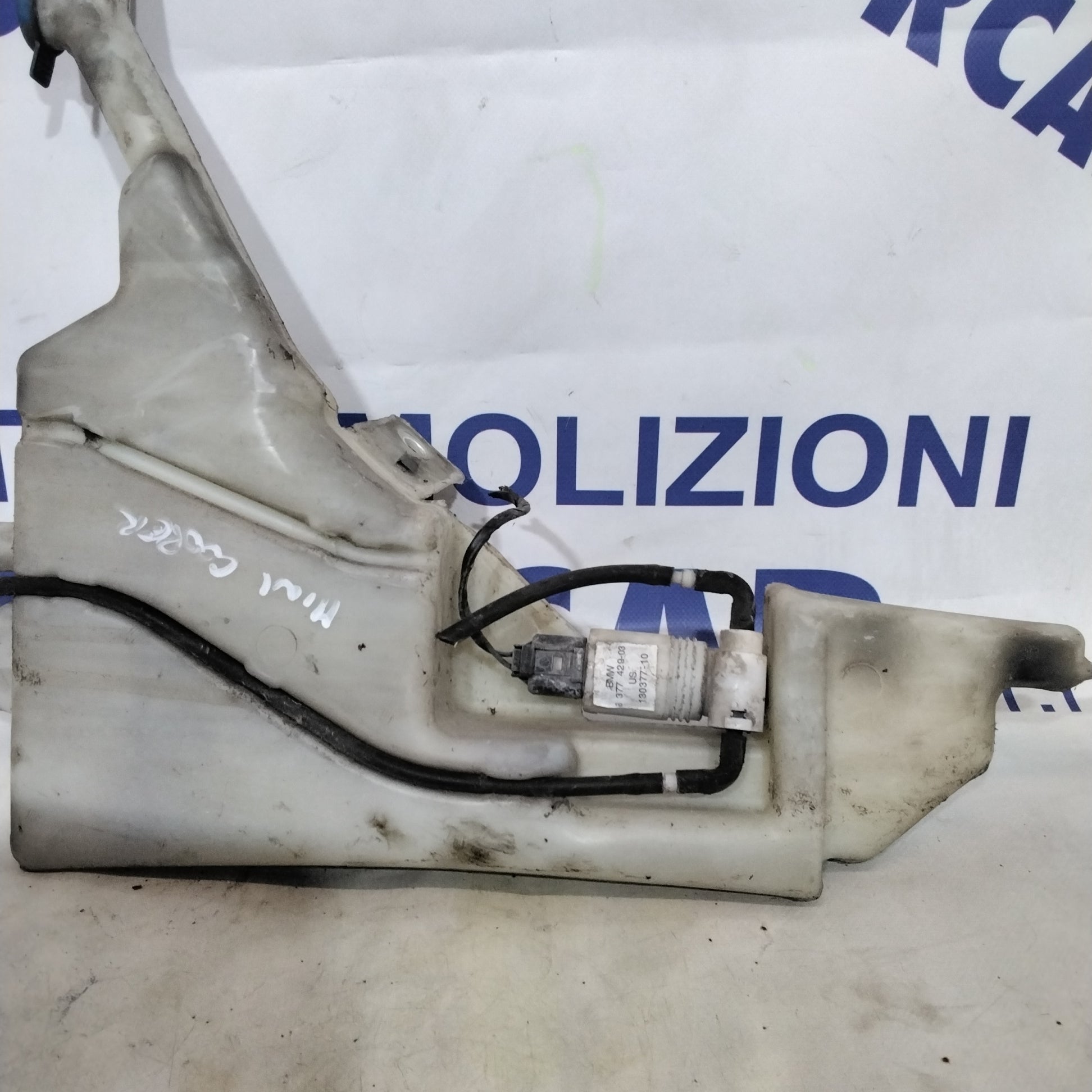 Vaschetta acqua tergicristallo mini cooper anno 2002
