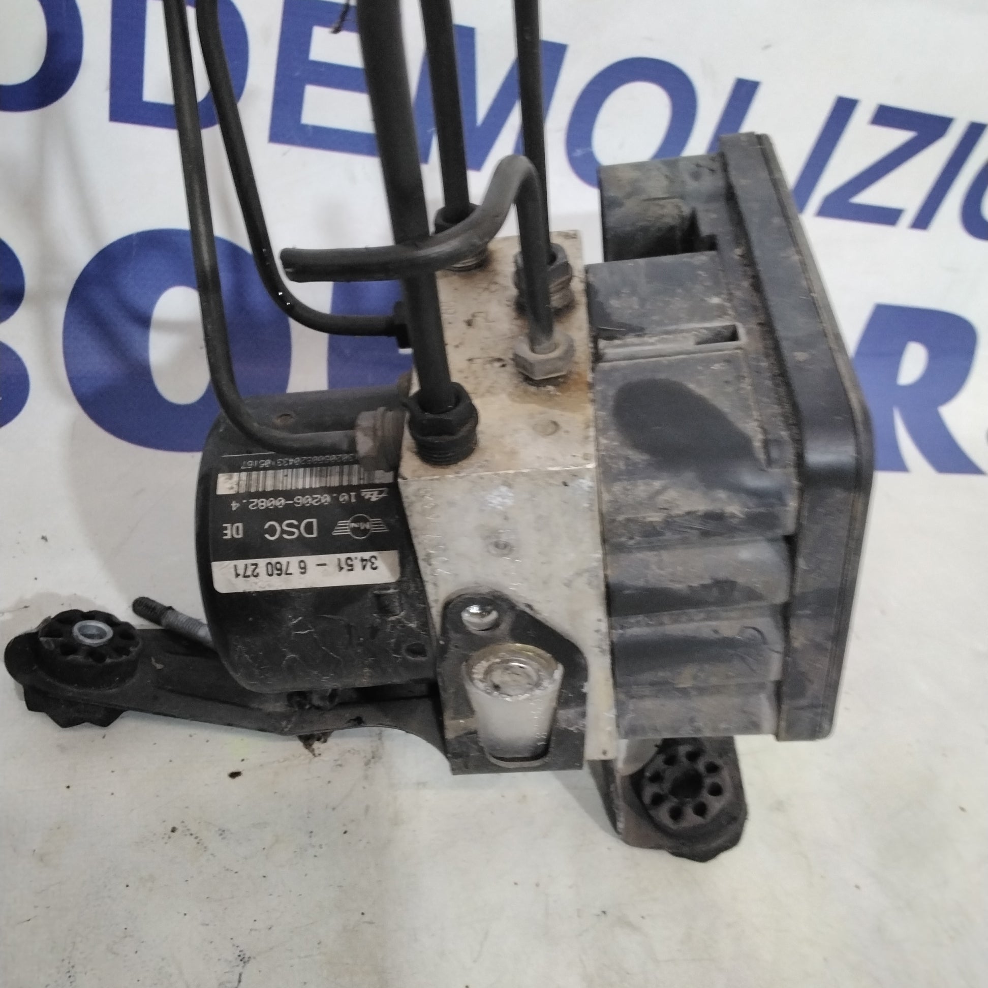 Pompa centralina abs mini cooper 1.6 benzina anno 2002 codice:34516760271