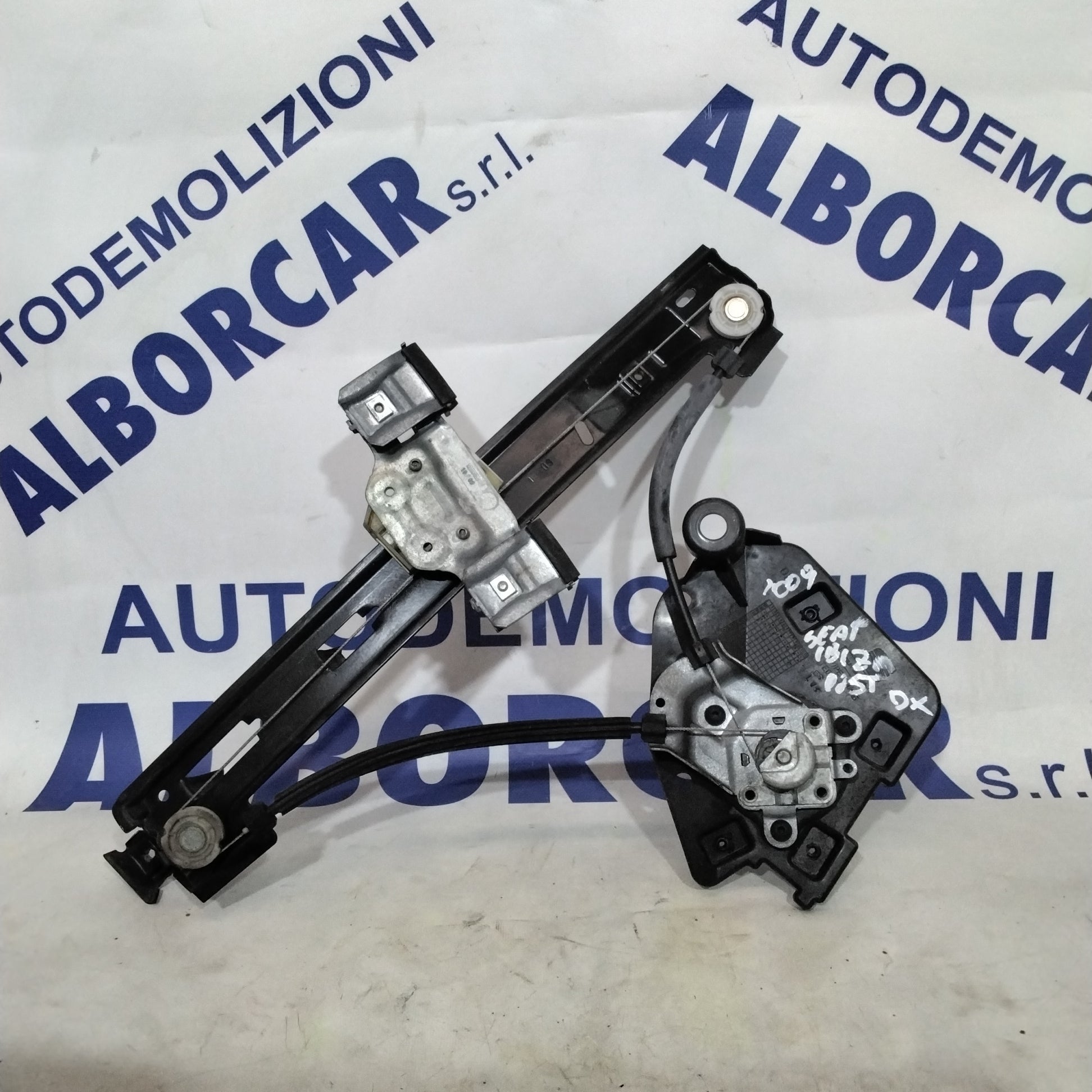 Right rear window regulator seat ibiza year 2009 code:6J4839462B