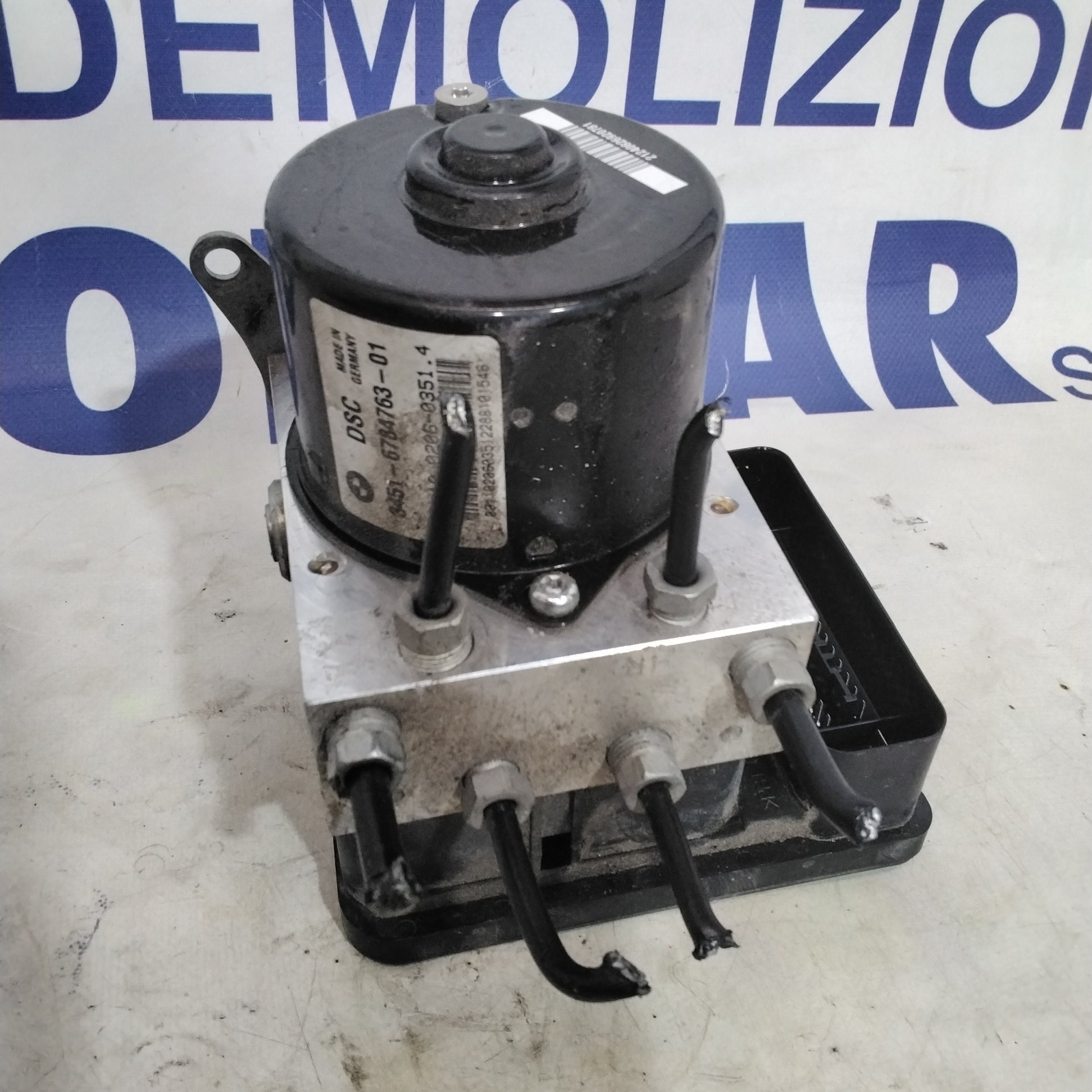 Centralina Pompa  abs bmw serie 1 2.0 diesel anno 2007 codice:3452678476401