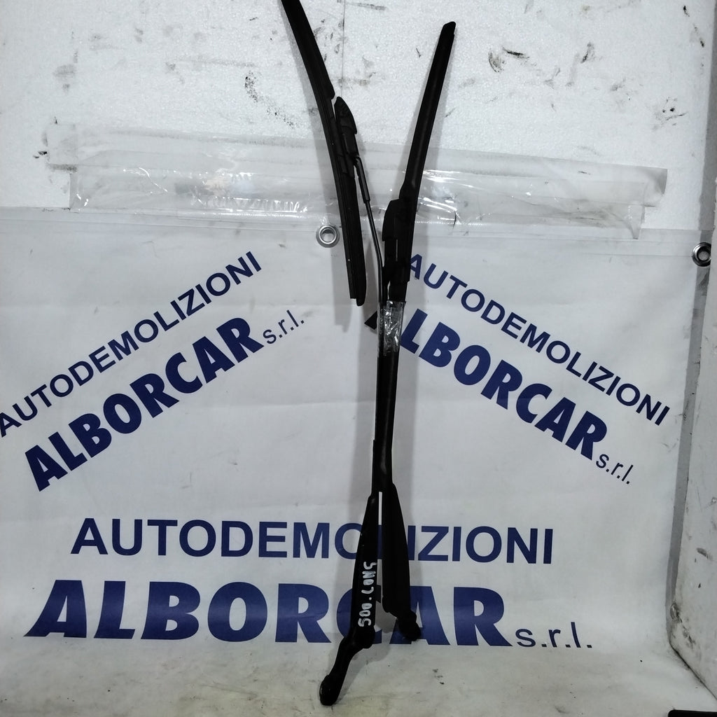 Bracci spazzola tergicristallo fiat 500 anno 2007  (con spazzole)