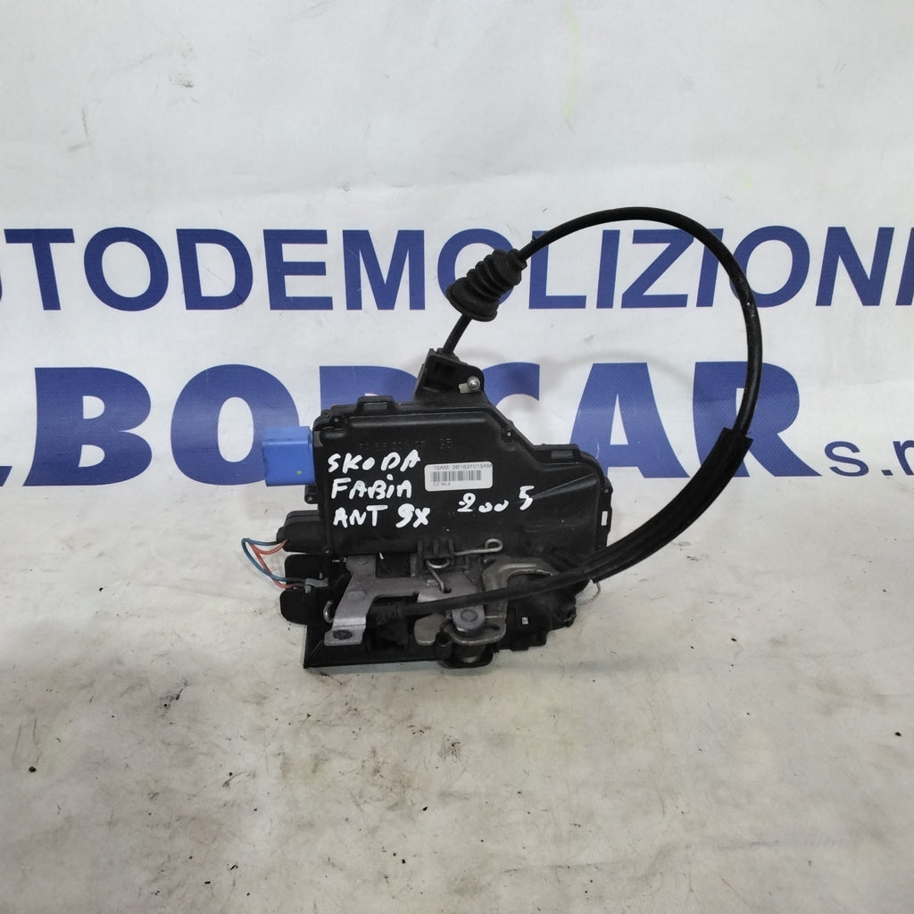 Serratura porta anteriore sinistra skoda fabia anno 2005 codice:15AM3B1837015AM