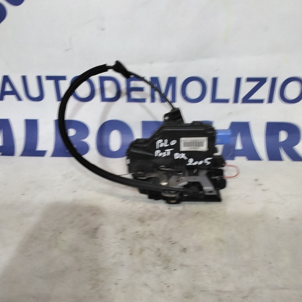 Serratura porta posteriore destra volkswagen polo anno 2005 codice:3B4839016AG