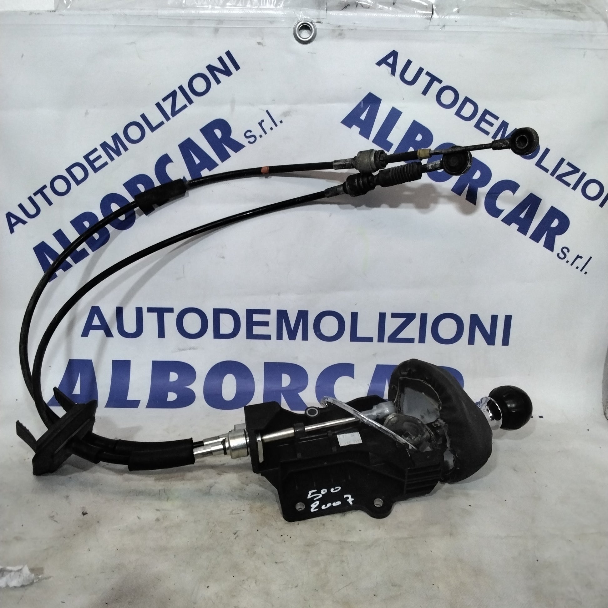Leva cambio completa fiat 500 anno 2007