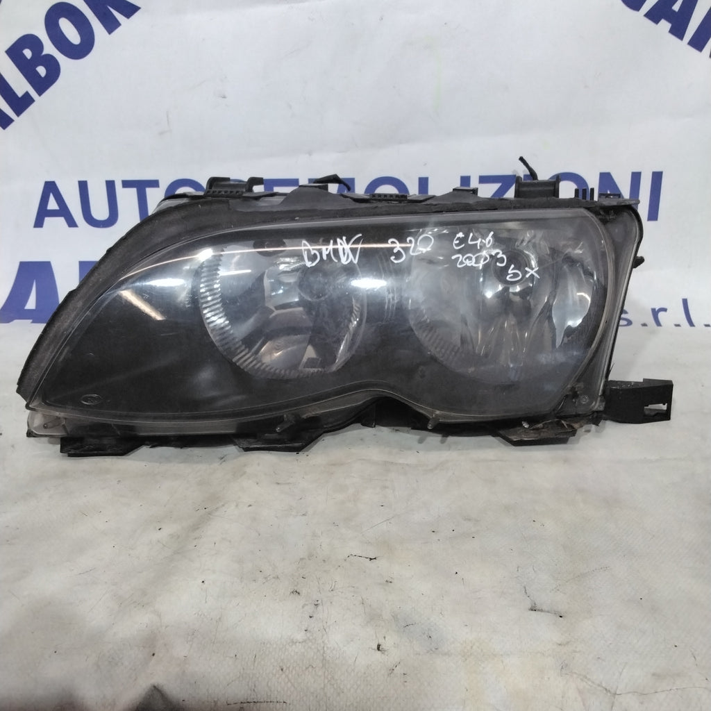 Faro/Fanale sinistro bmw 320 E46 anno 2003 codice :63126910955