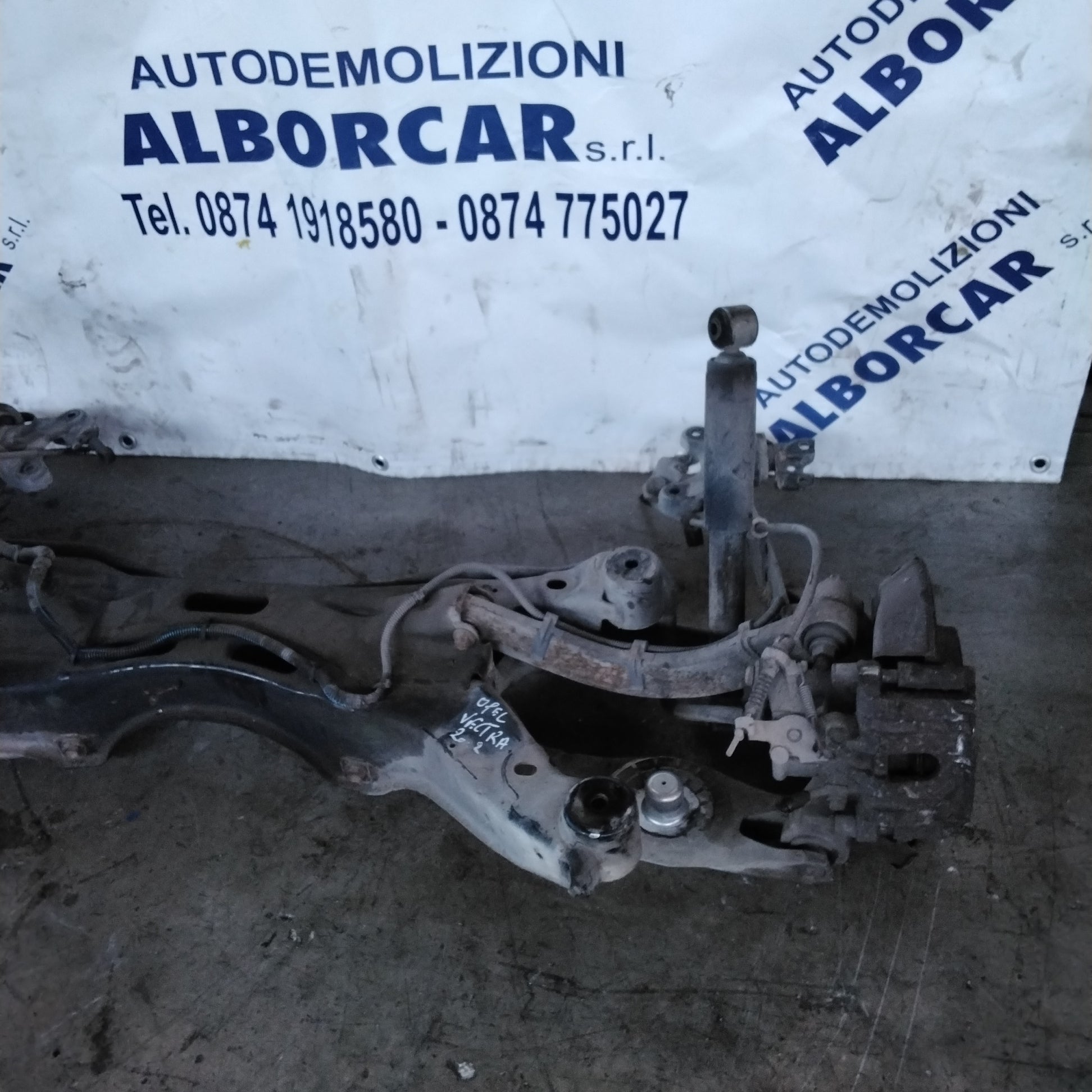 Puente trasero (COMPLETO) Opel Vectra diésel año 2002