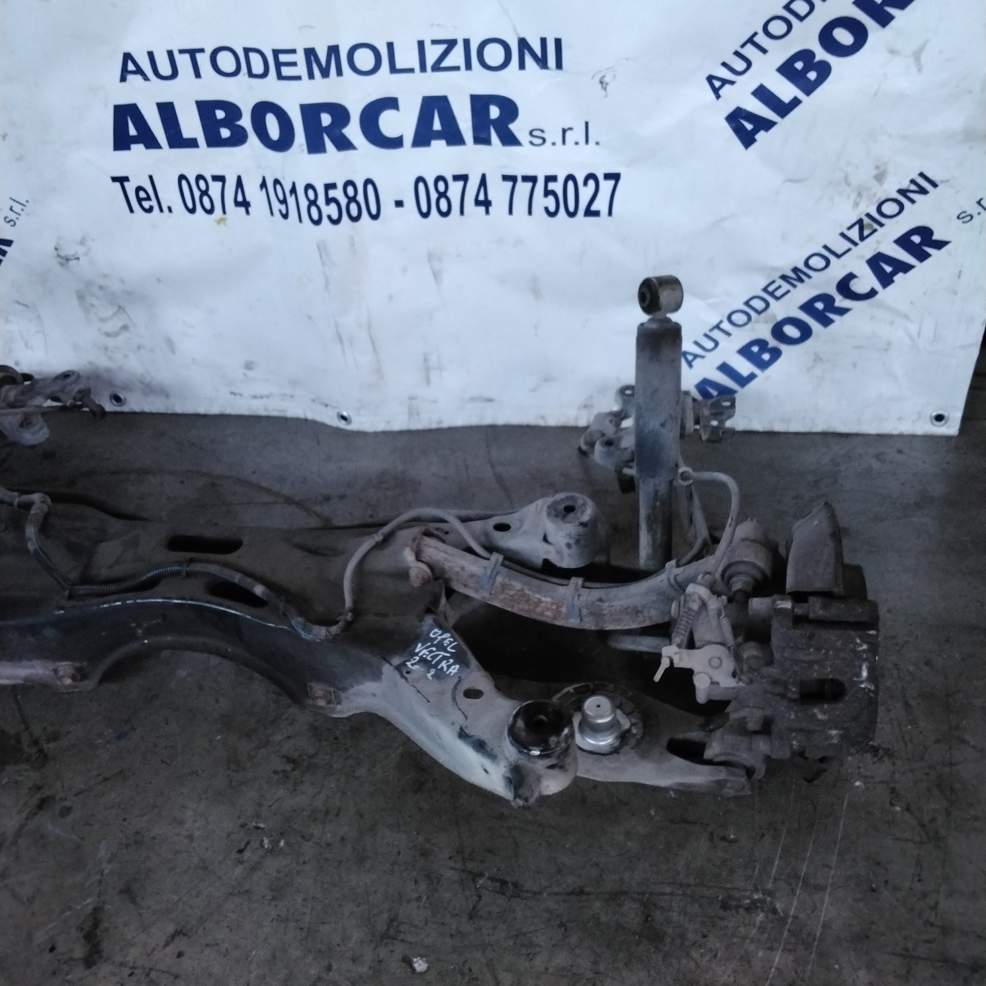 Puente trasero (COMPLETO) Opel Vectra diésel año 2002