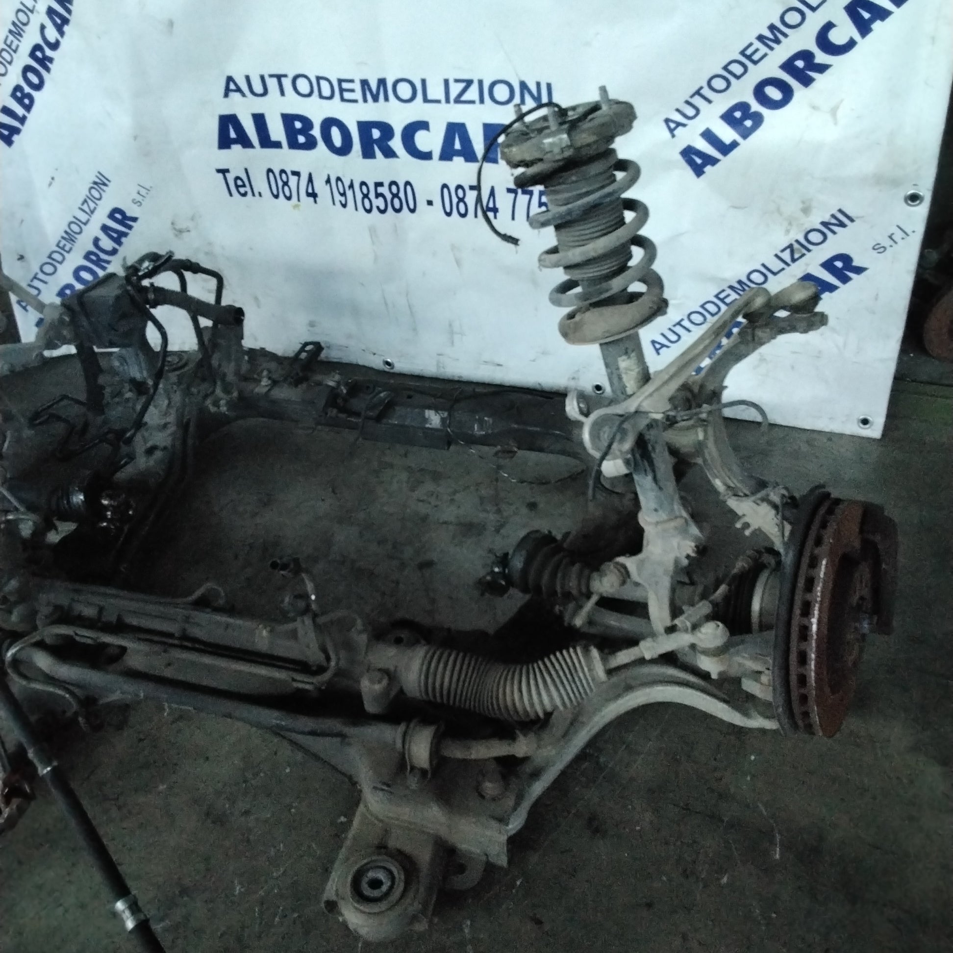 Ponte assale anteriore completo lancia thessis 2.4 diesel anno 2005