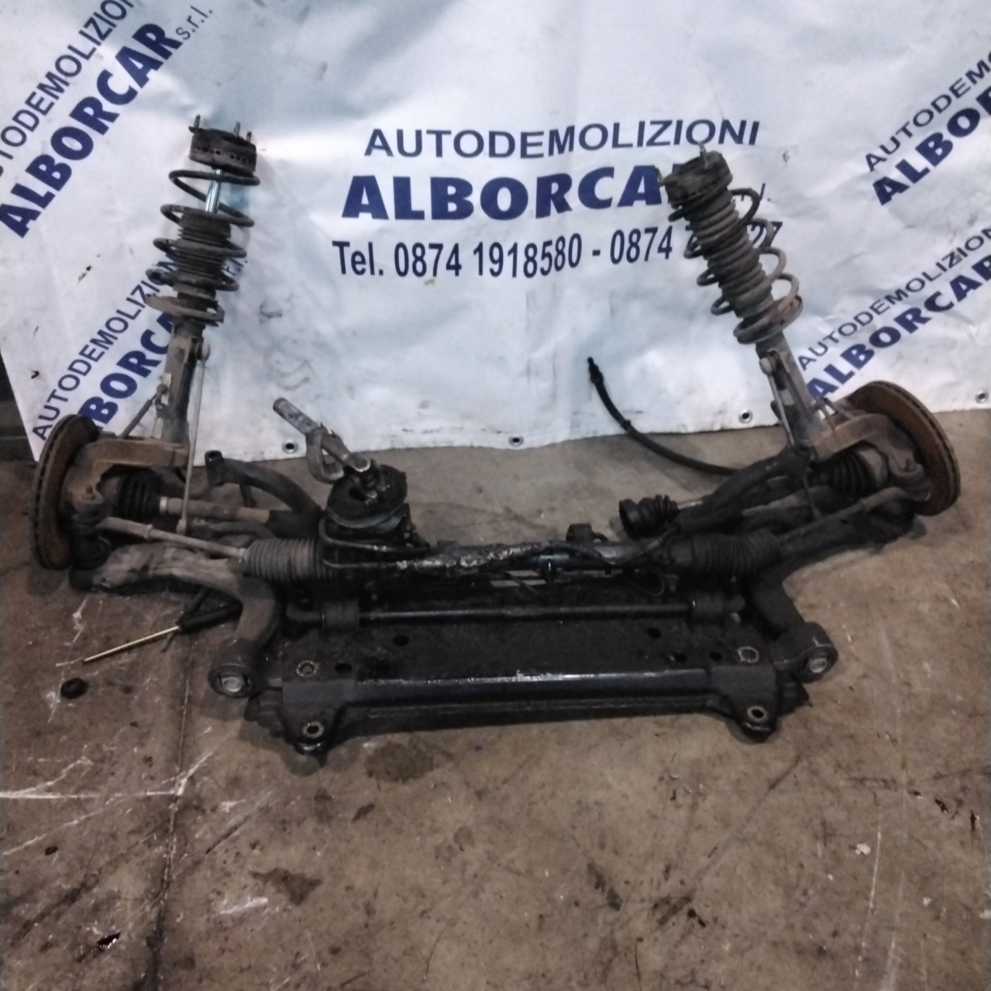 Ponte assale anteriore (COMPLETO) ford fiesta diesel anno 2004