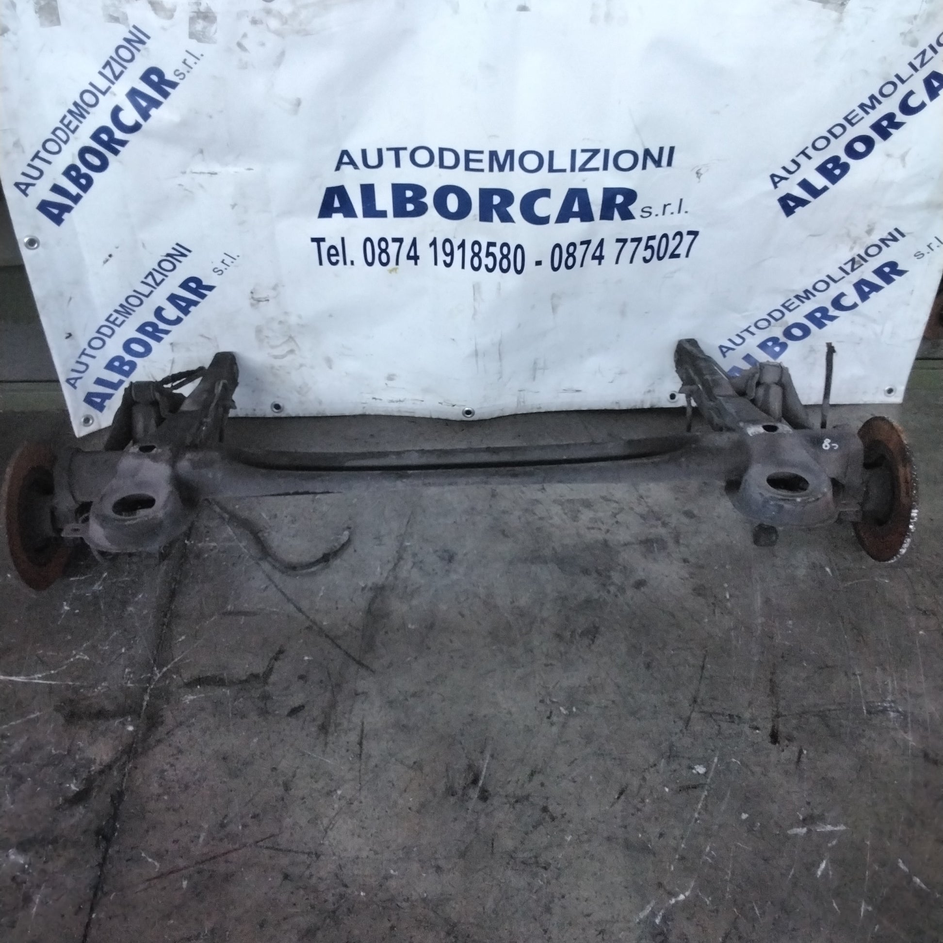Ponte posteriore citroen c8 diesel anno 2003