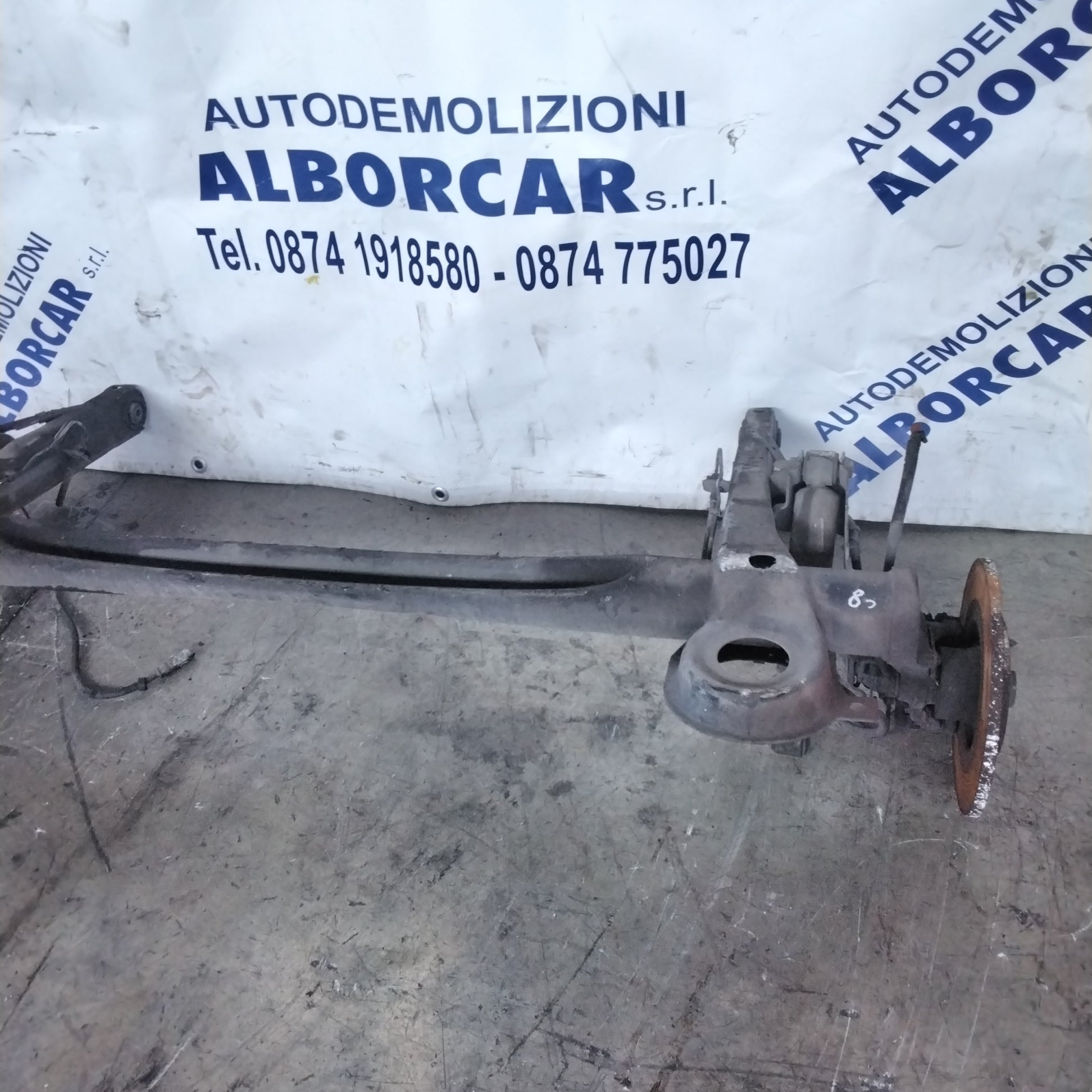 Ponte posteriore citroen c8 diesel anno 2003