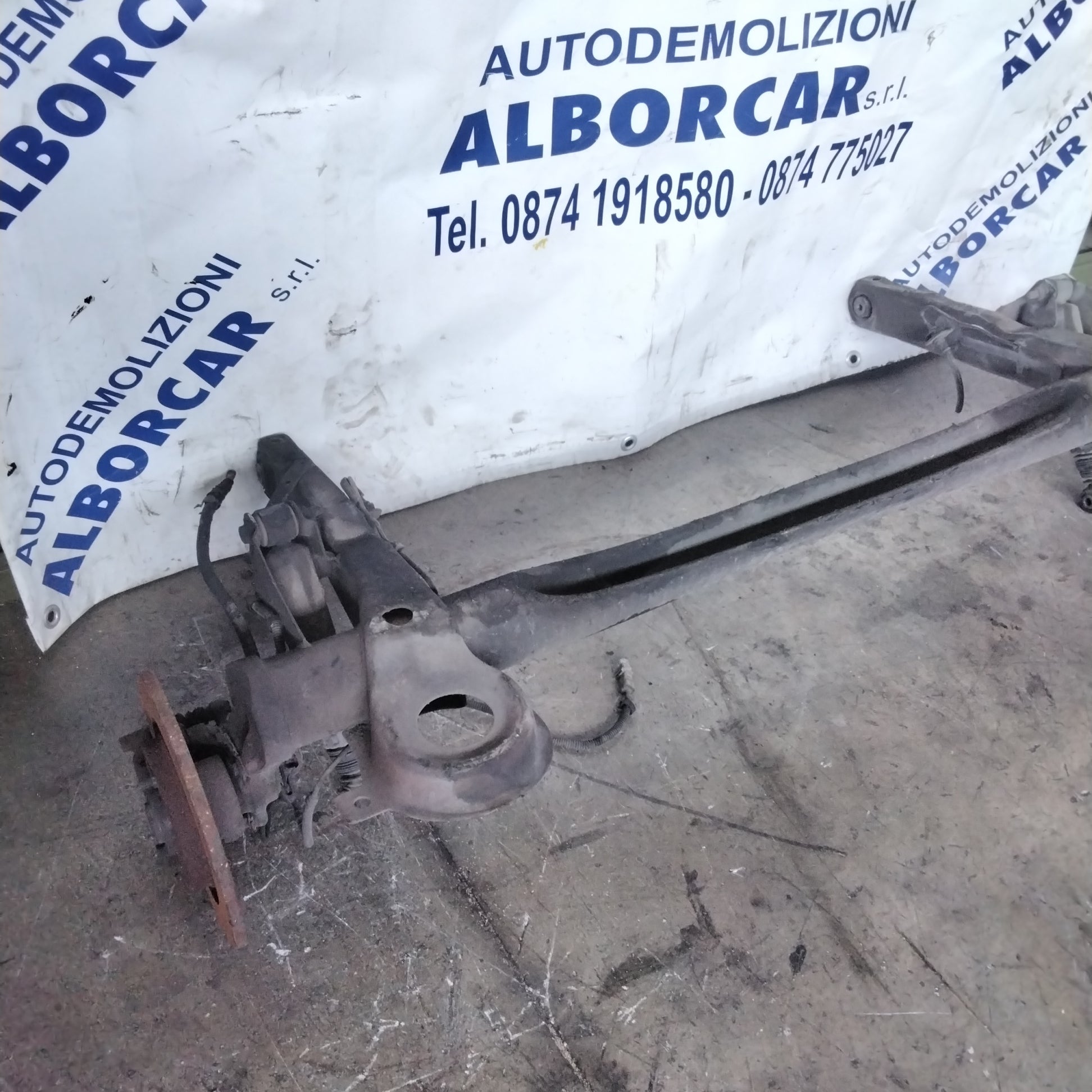 Ponte posteriore citroen c8 diesel anno 2003
