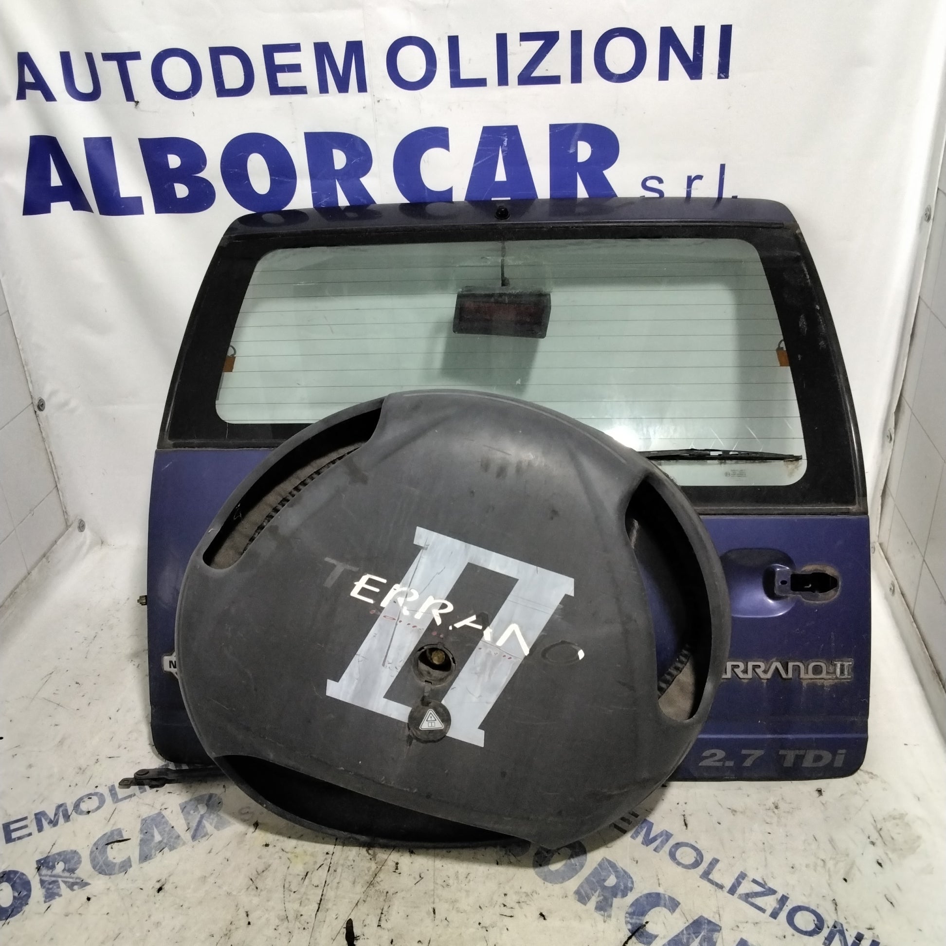 Cofano posteriore nissan terrano 2 anno 2002