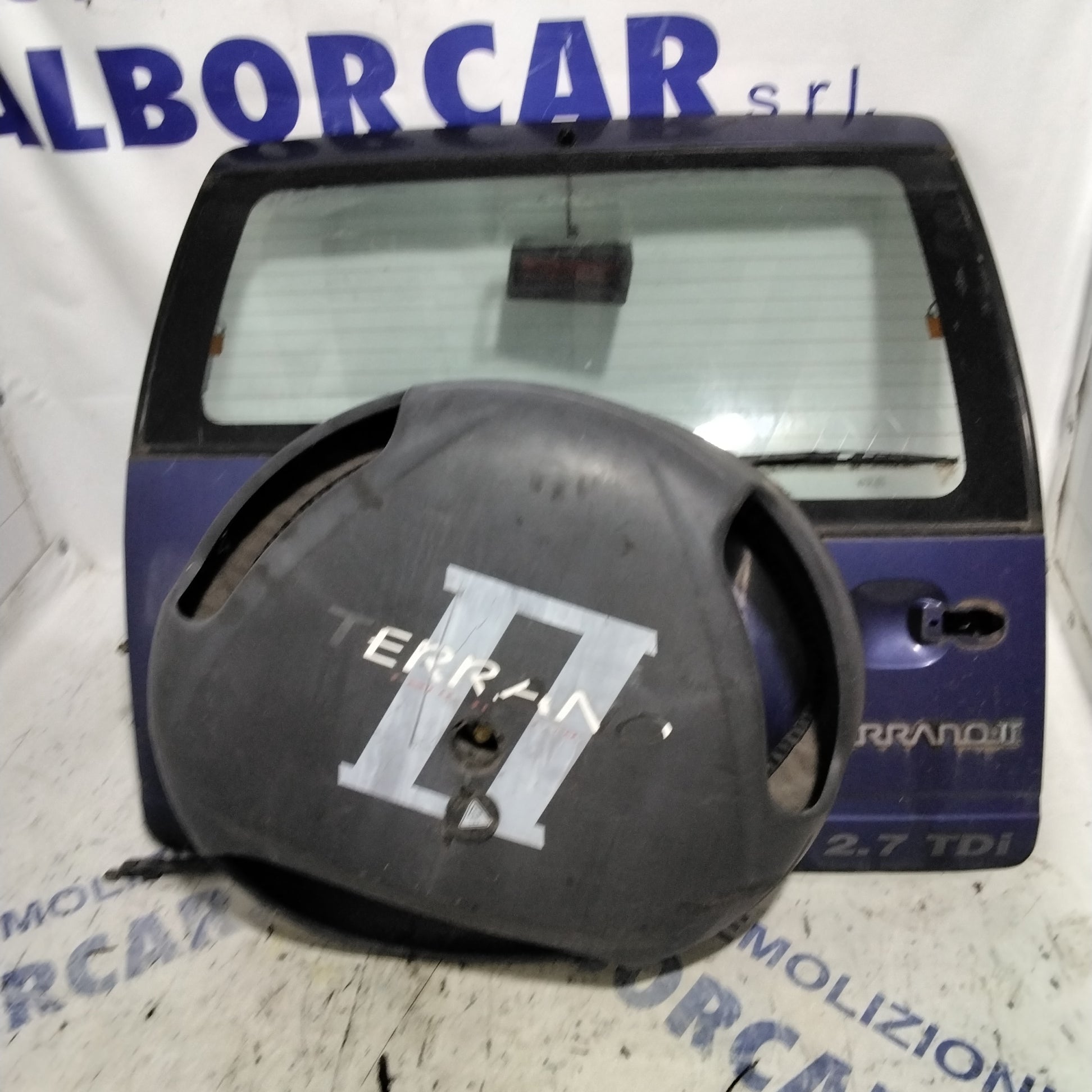 Cofano posteriore nissan terrano 2 anno 2002