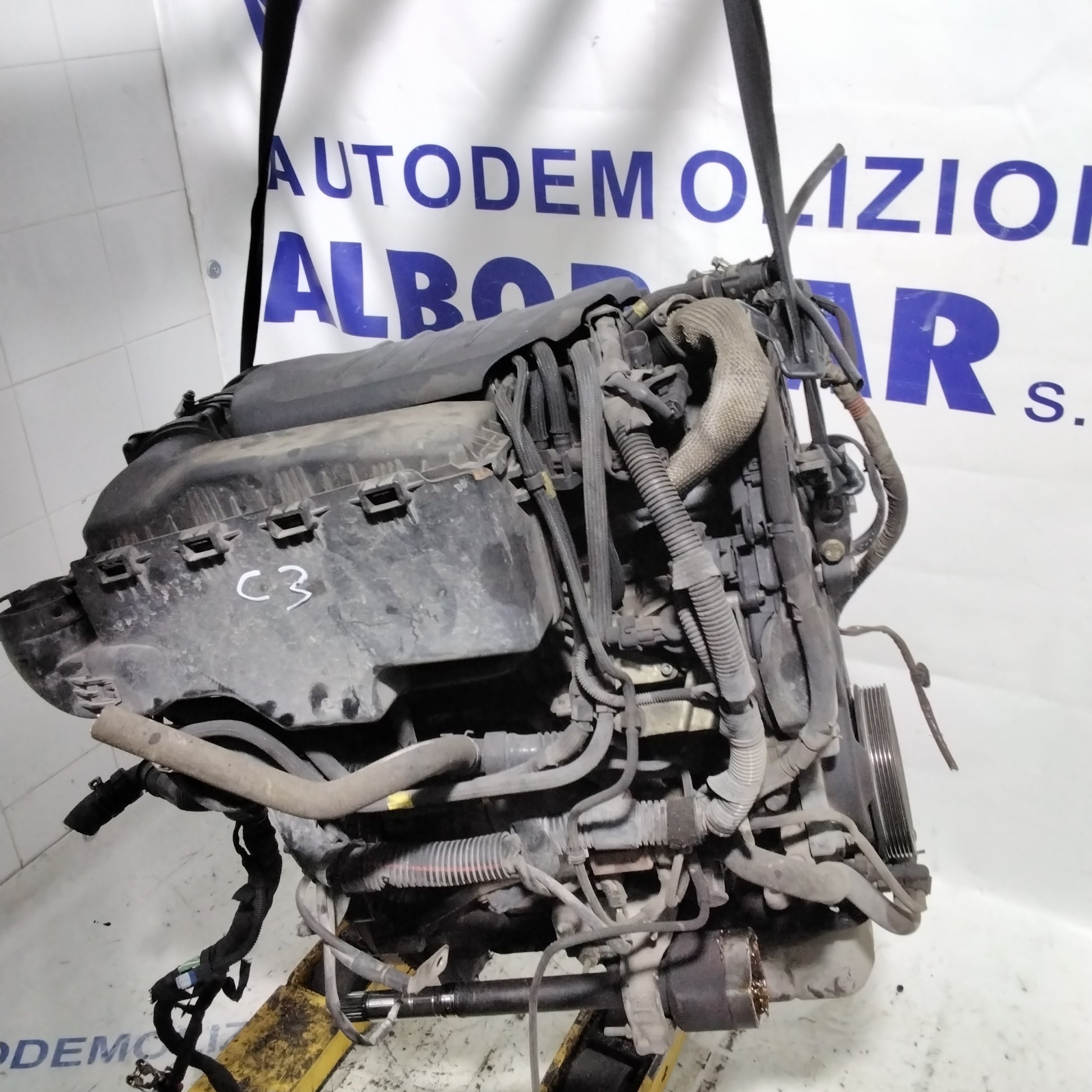 Motore citroen c3 1.6 HDI anno 2004 sigla:10JB67