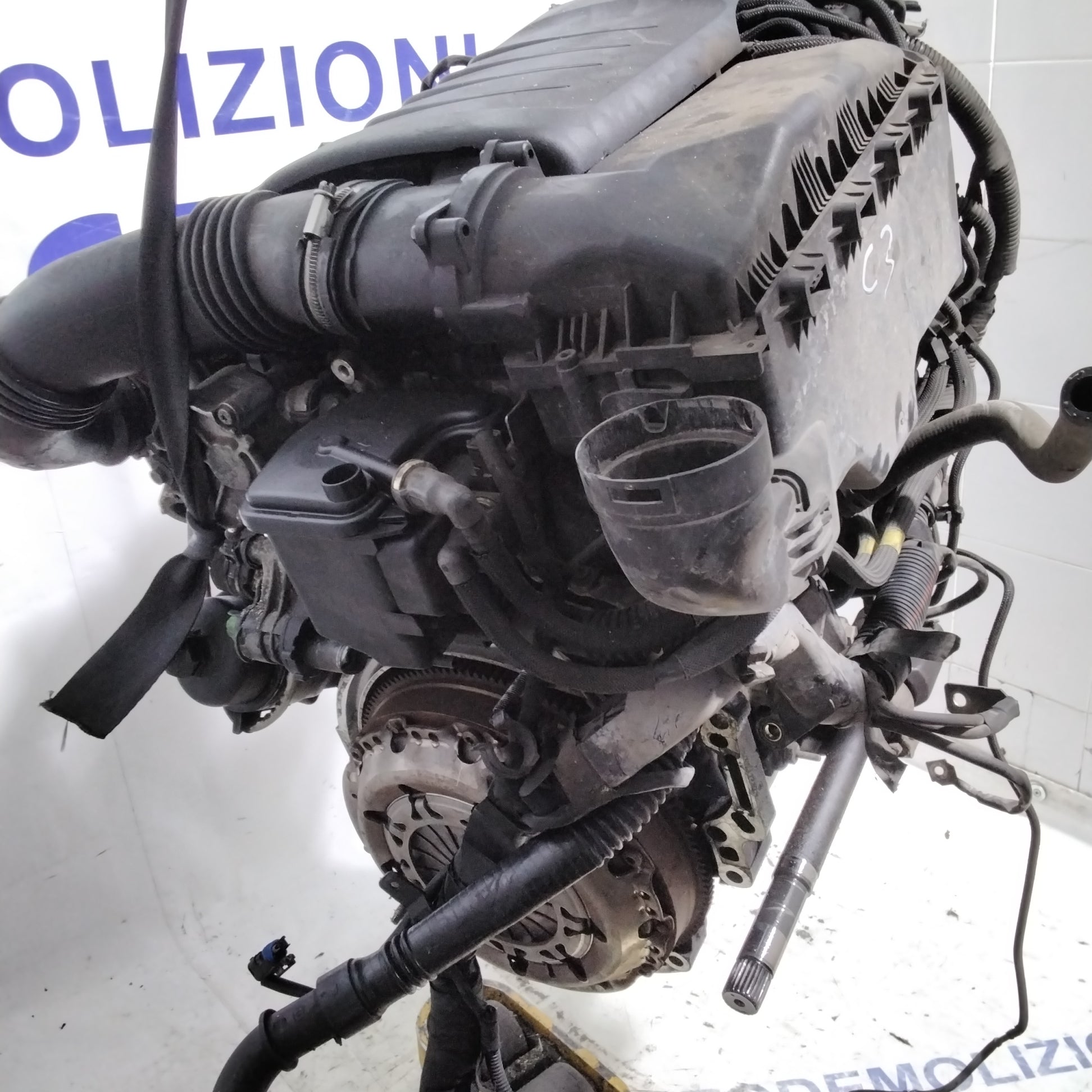 Motore citroen c3 1.6 HDI anno 2004 sigla:10JB67