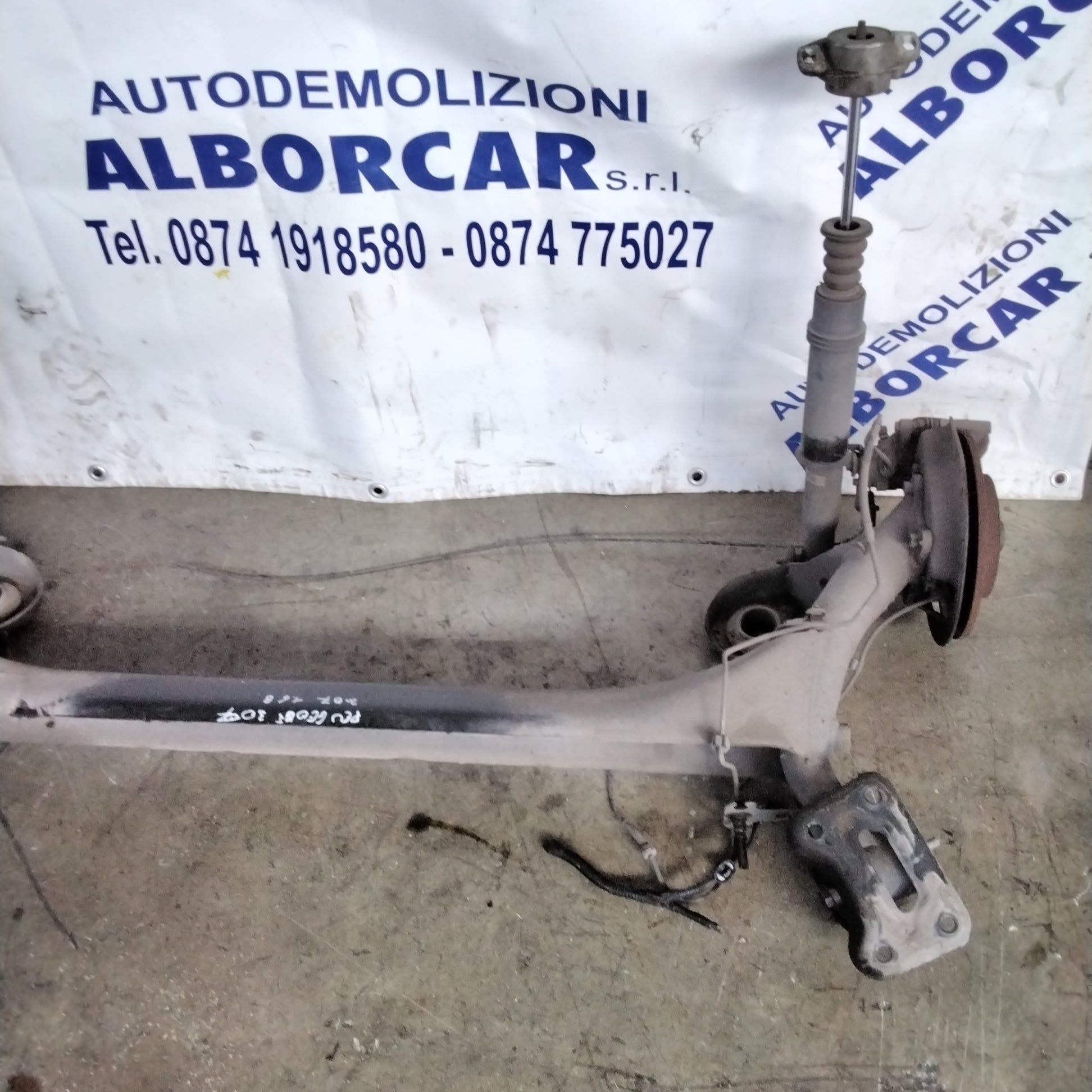 Ponte posteriore peugeot 307 1.6 benzina anno 2007
