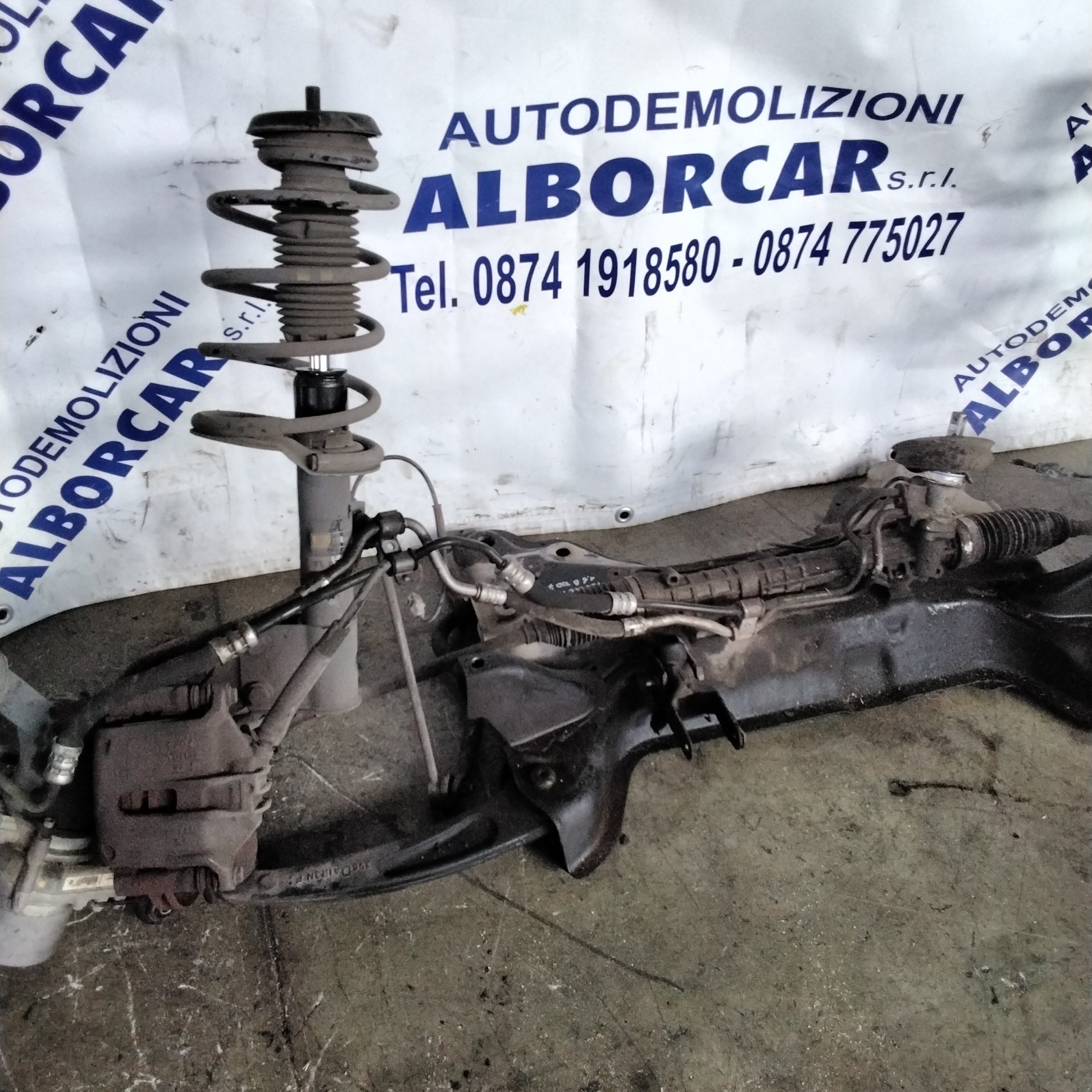 Ponte assale anteriore peugeot 307 1.6 benzina anno 2007