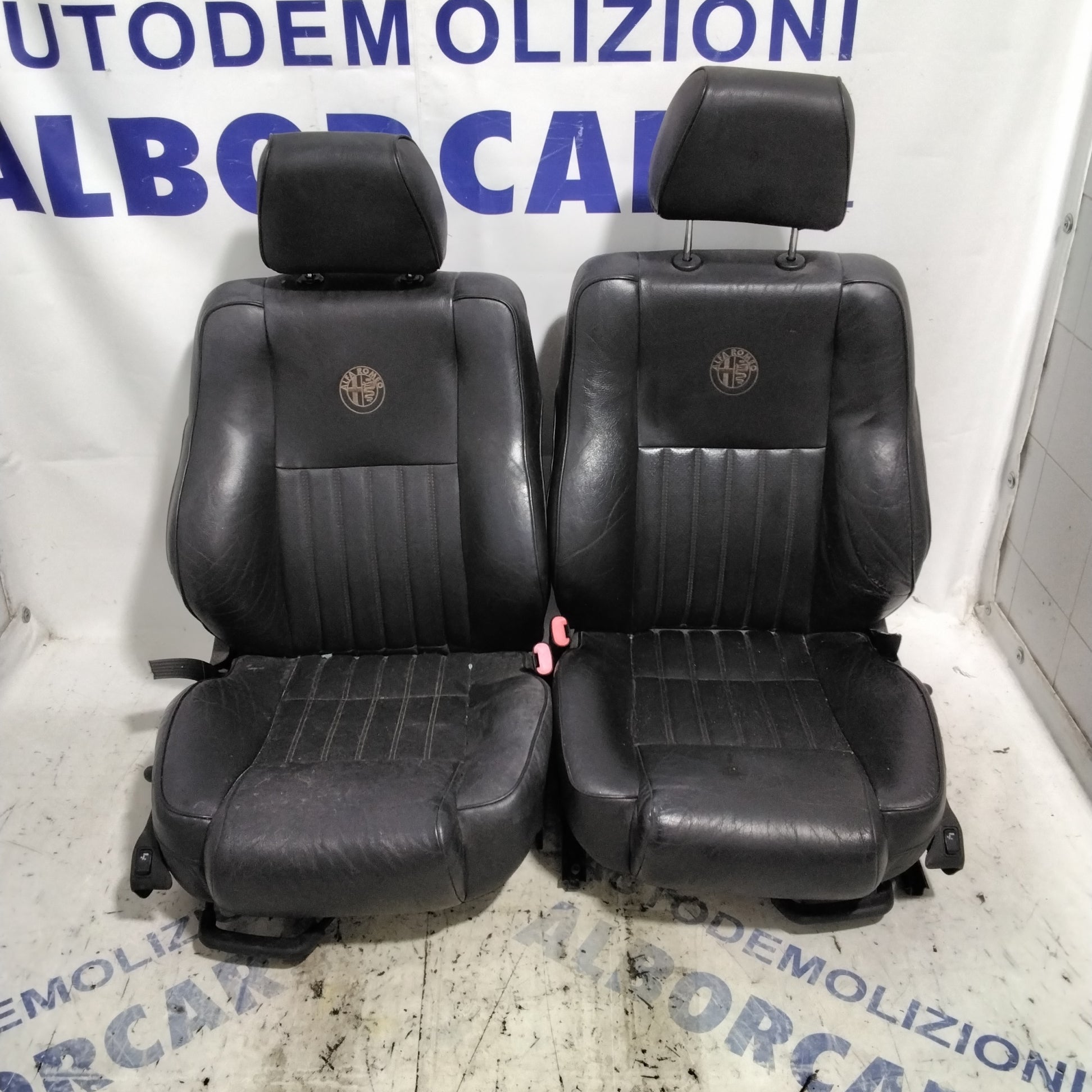 Tappezzeria alfa romeo 166 in pelle anno 2003