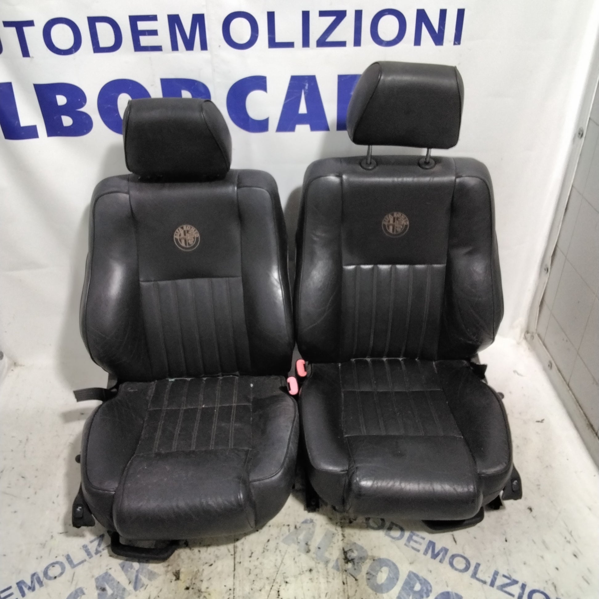 Tappezzeria alfa romeo 166 in pelle anno 2003