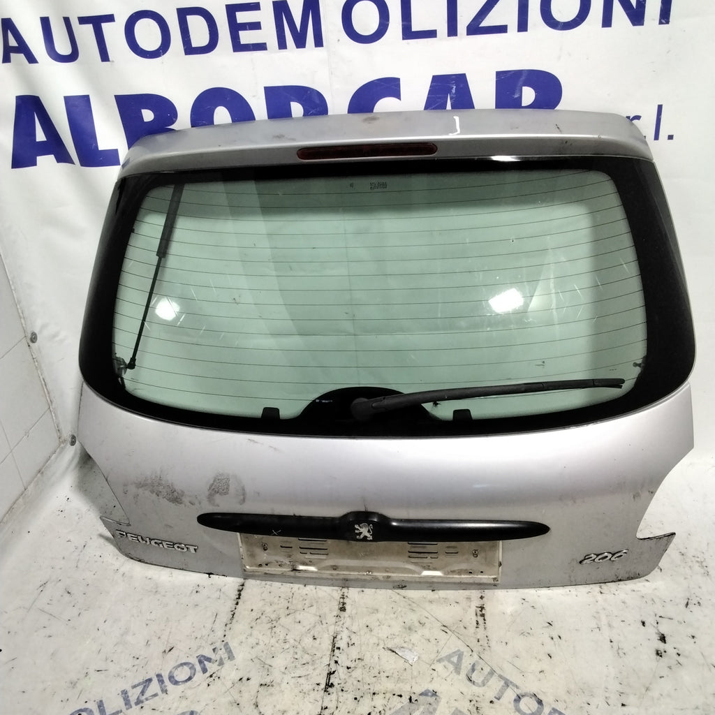 Rear tailgate (complete) Peugeot 206 year 2004