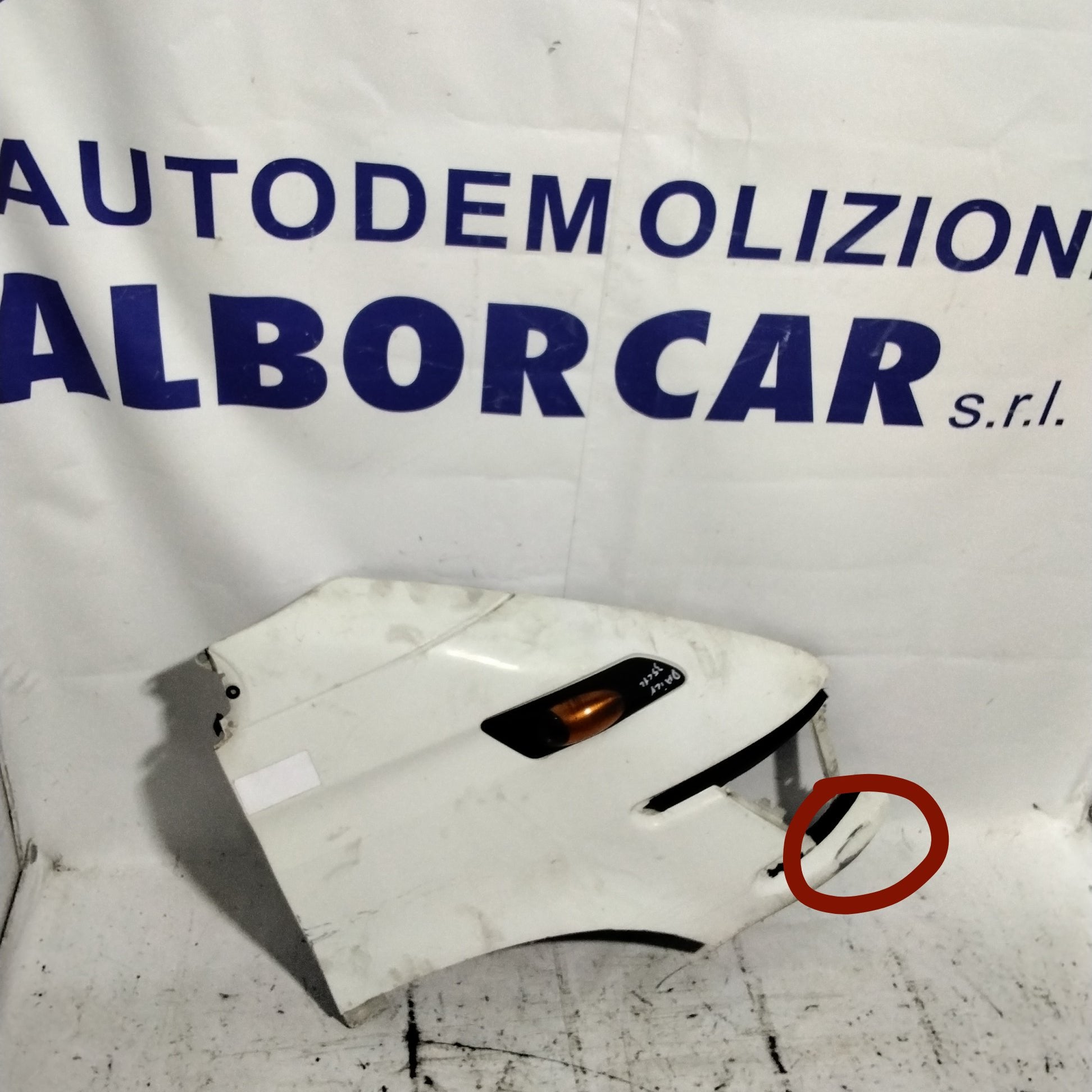 right front fender side panel daily 35 c 12
