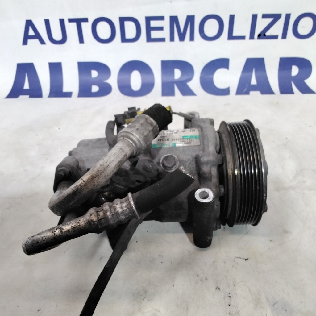 Compresor de aire acondicionado Citroën C3 1.6d código 9655191680