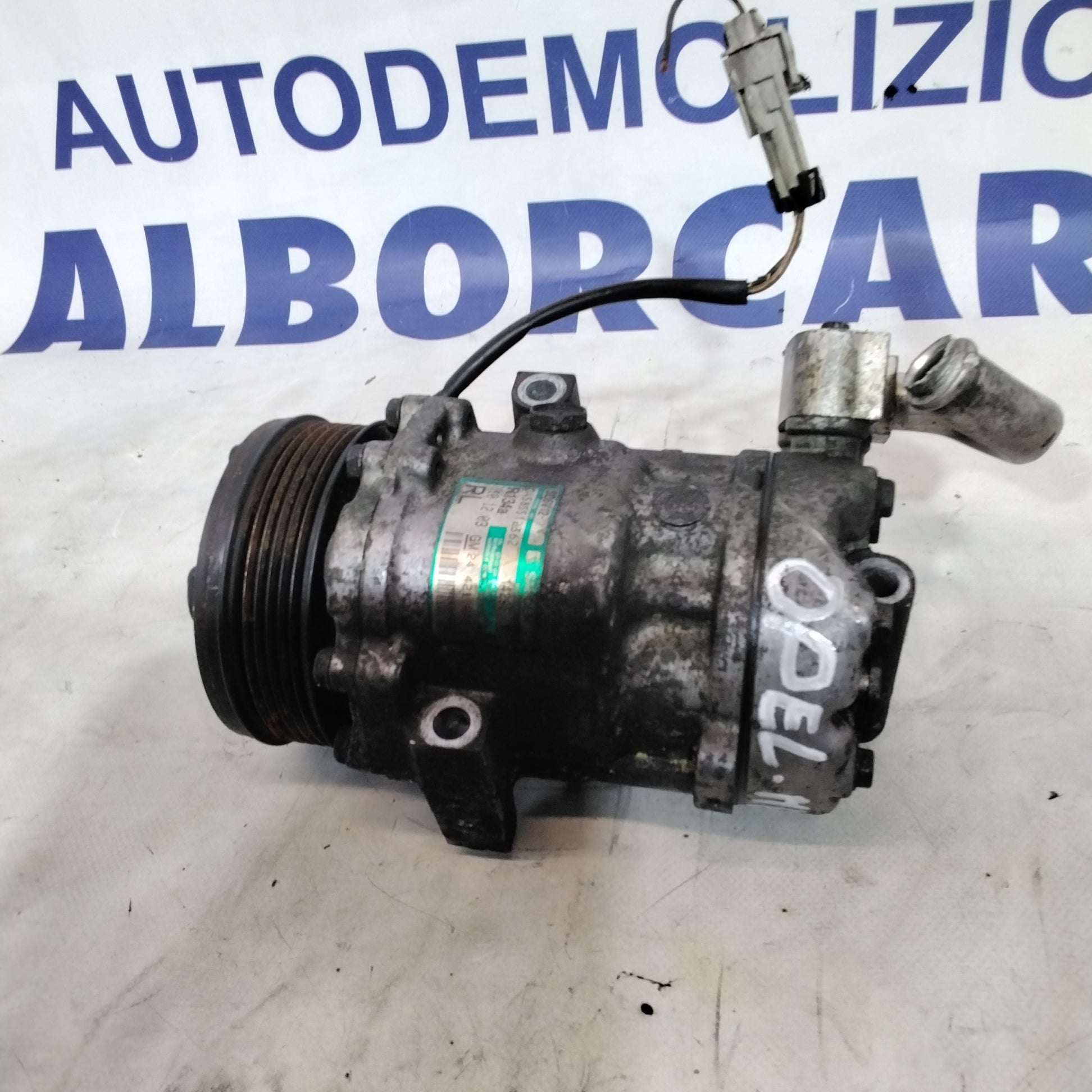 Compresor aire acondicionado Opel Meriva 1.7D año 2009 código 421642