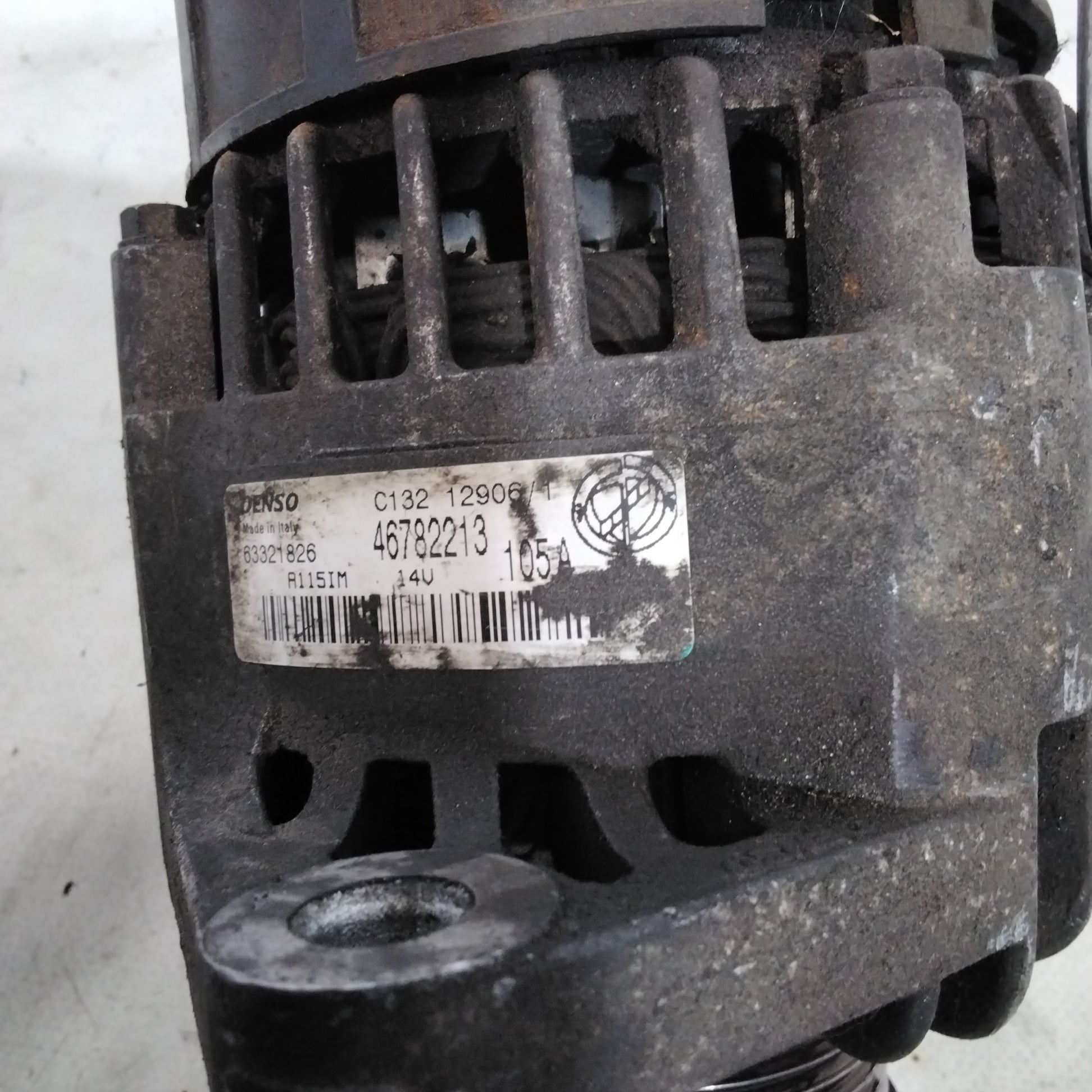 Alternatore fiat stilo 1.9 mtj anno 2004 codice 46782213